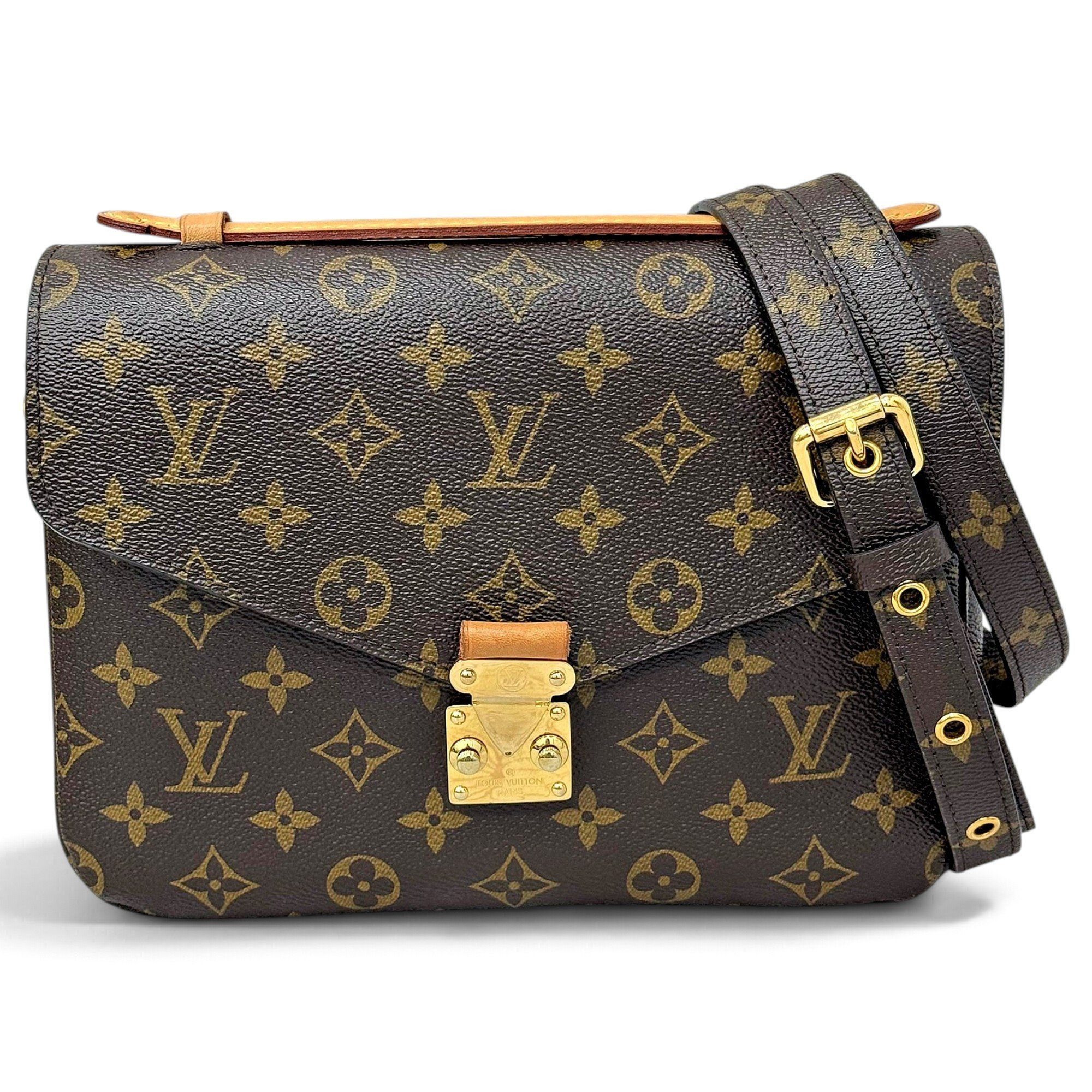 Metis leather handbag