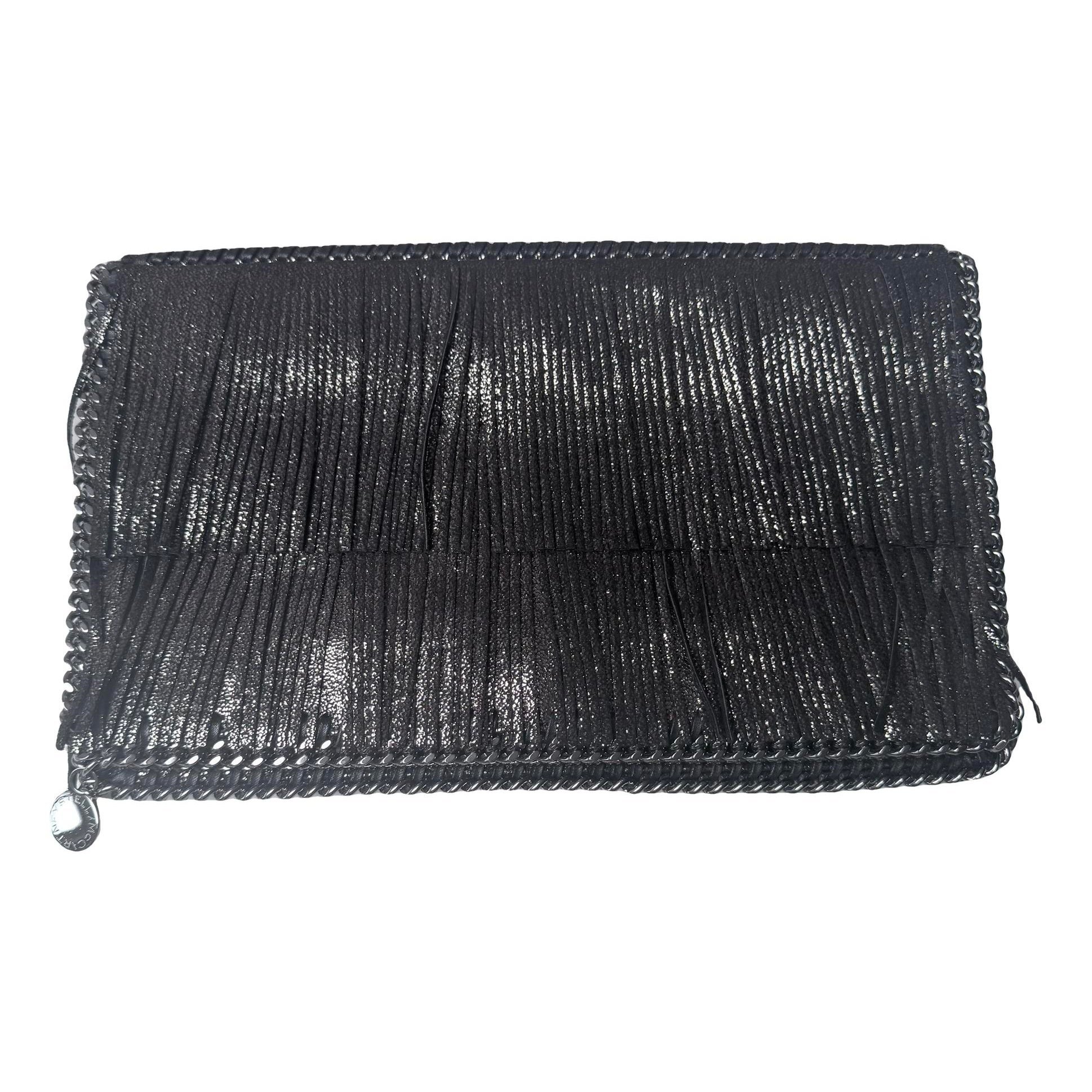 Stella McCartney Falabella vegan leather clutch bag