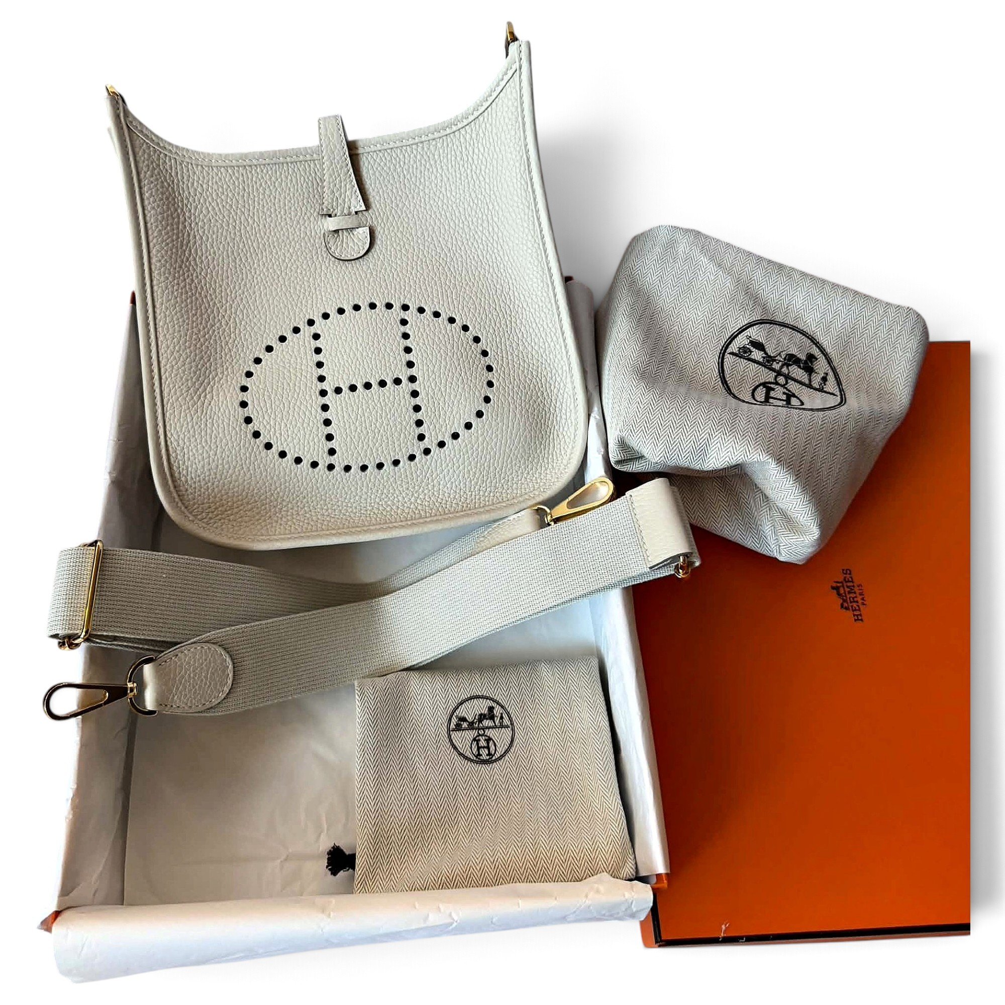 Evelyne leather crossbody bag