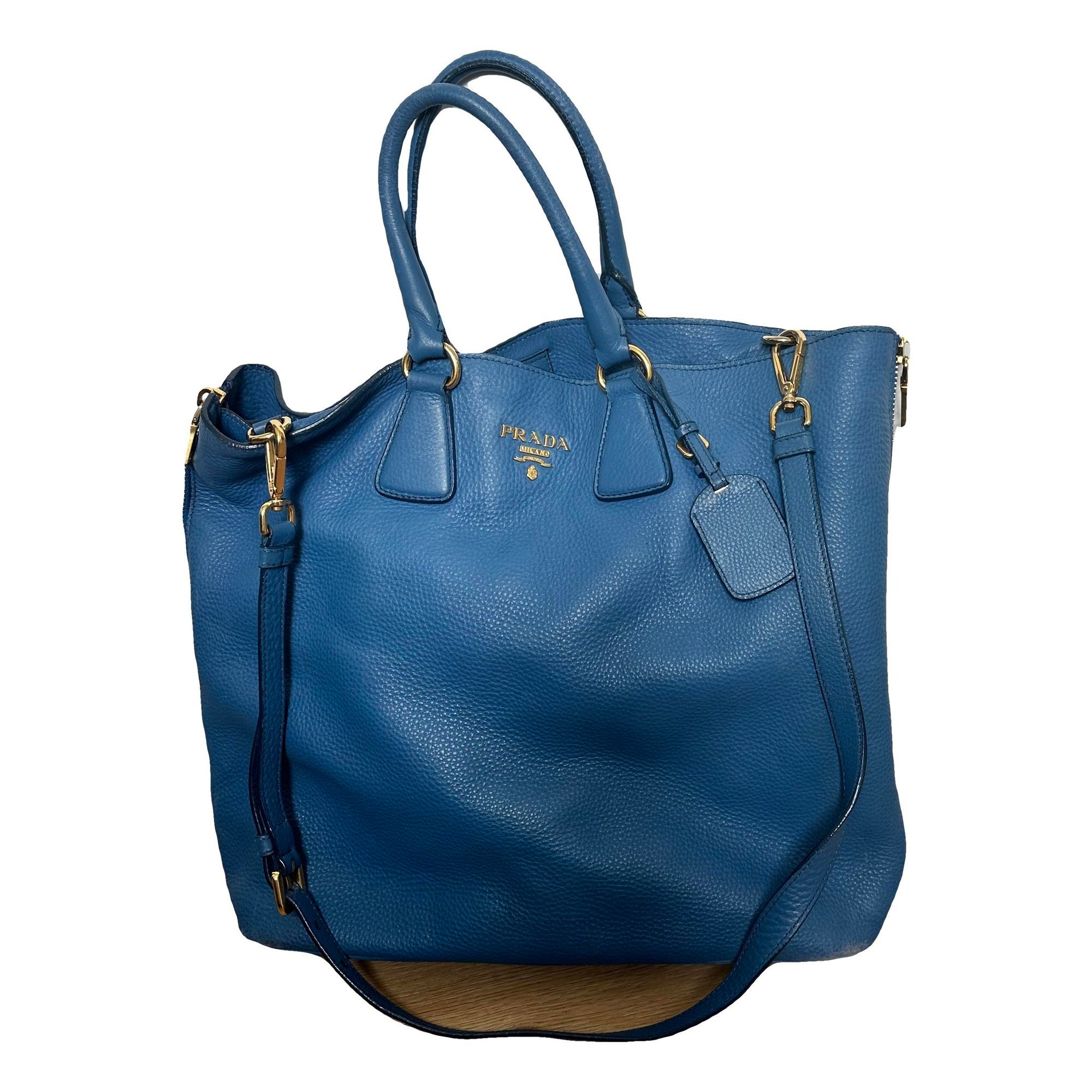 Leather tote