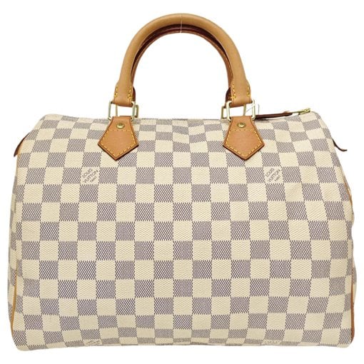 Nano Speedy / Mini HL leather handbag
