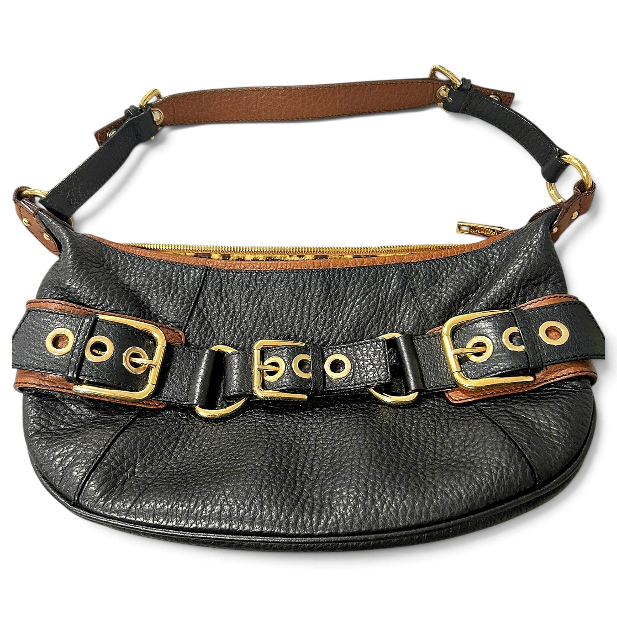 Leather crossbody bag