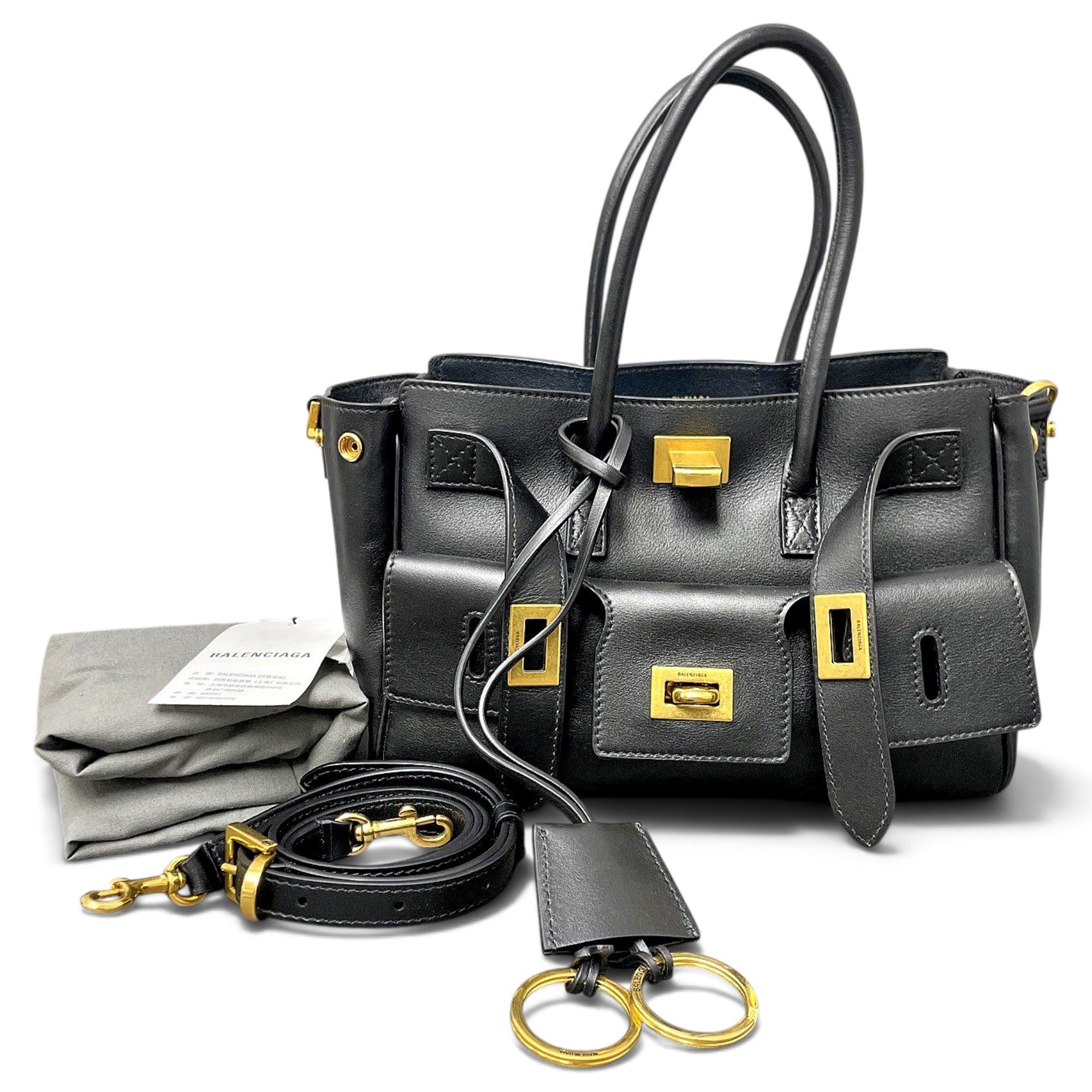 Carry All Bel Air leather handbag