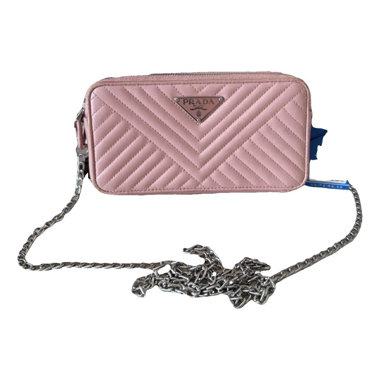 Diagramme leather handbag