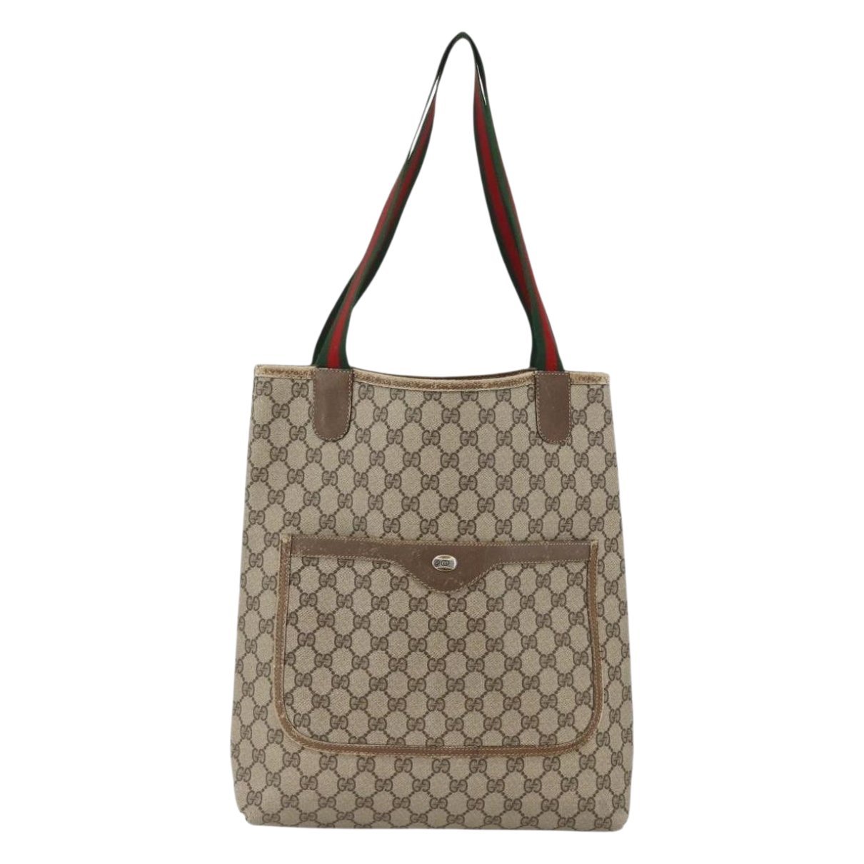 Leather tote