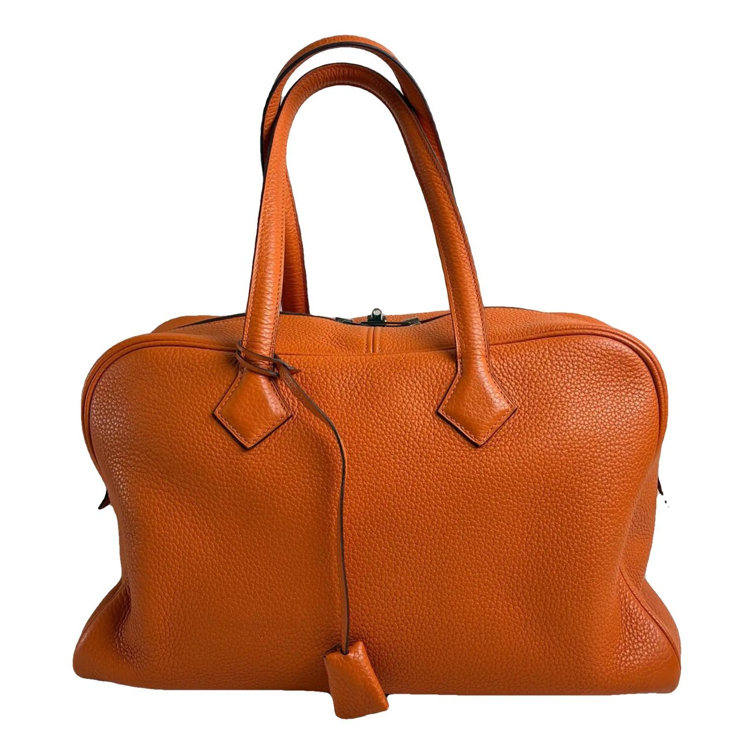 Victoria leather handbag