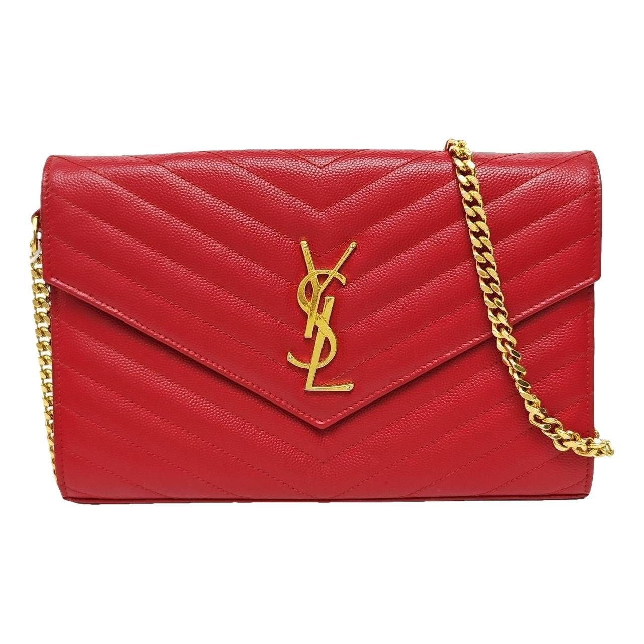 Baby monogramme leather handbag