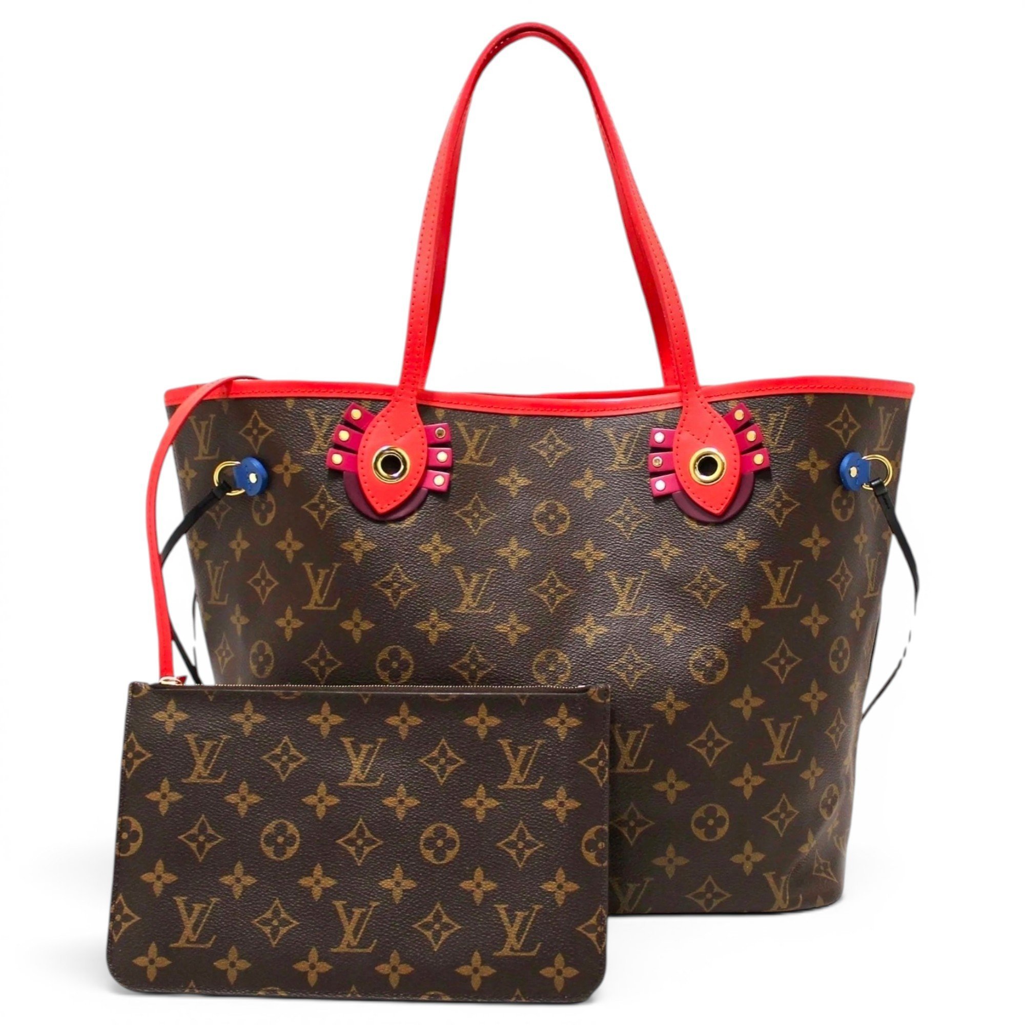 Neverfull leather tote