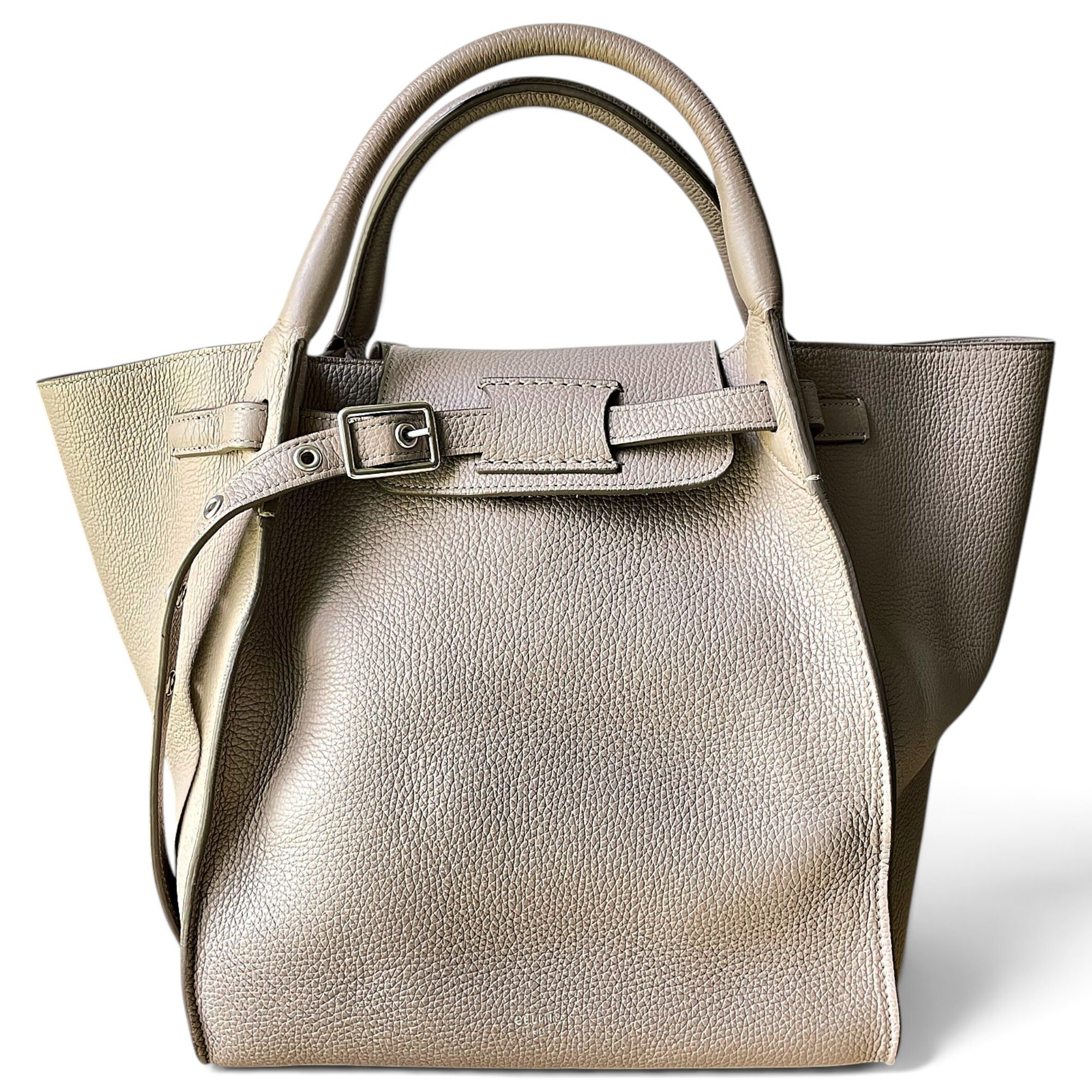 Big Bag leather handbag