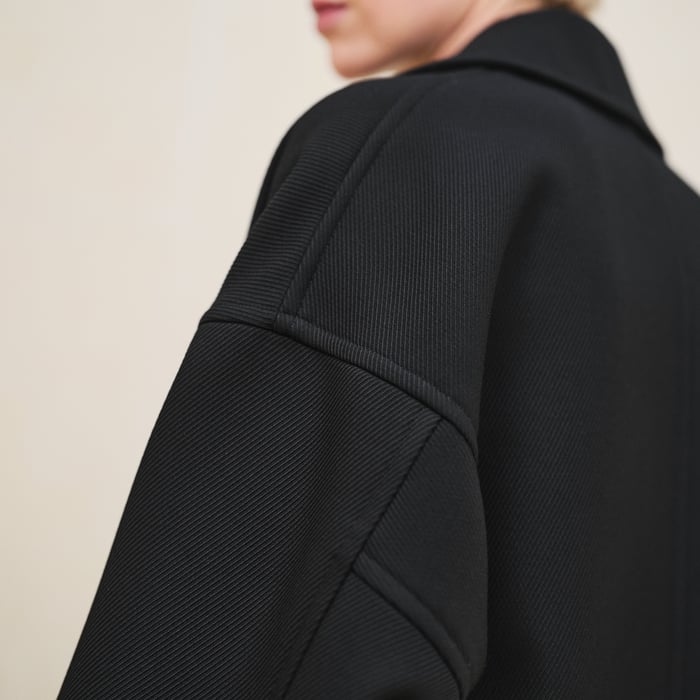 Noir Pea Coat