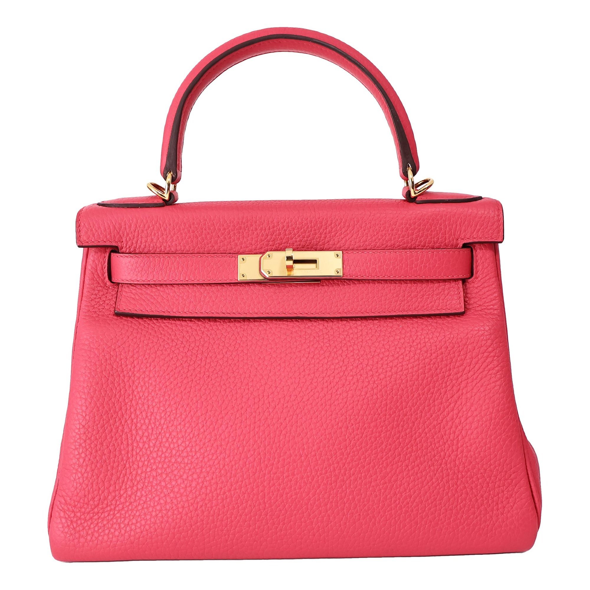 Hermes Kelly 28 Handbag Clemence Leather 2019