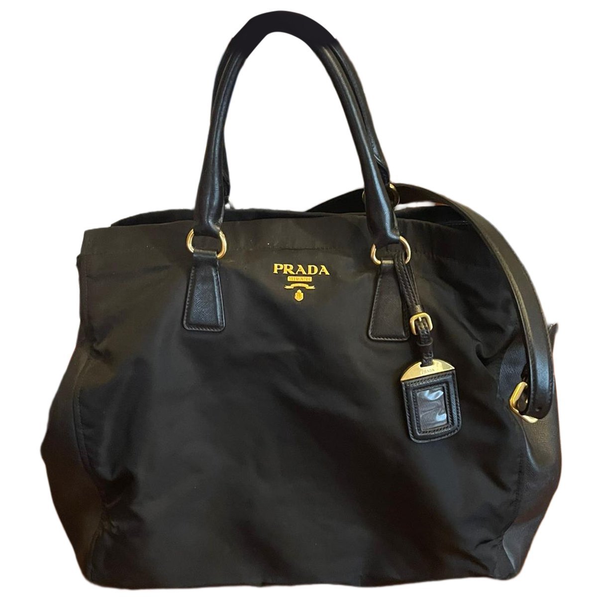 Leather tote