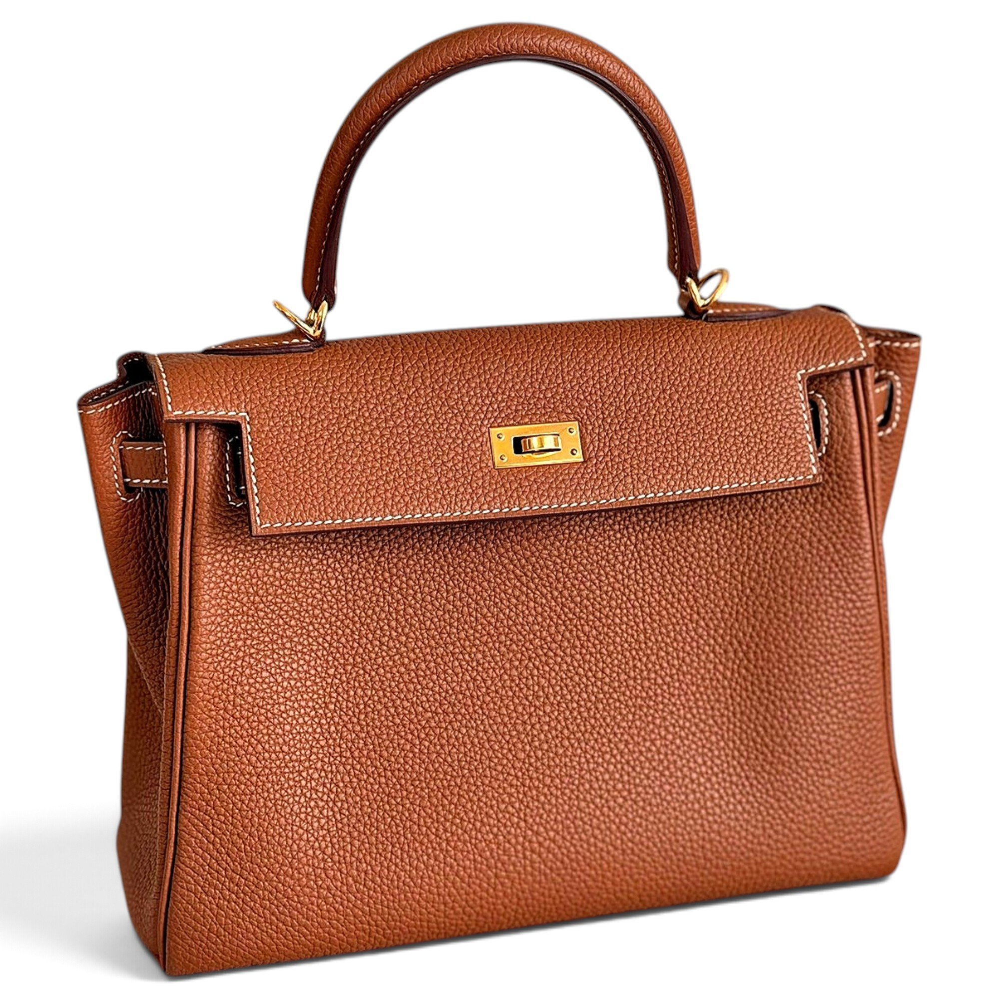 Kelly 25 leather handbag