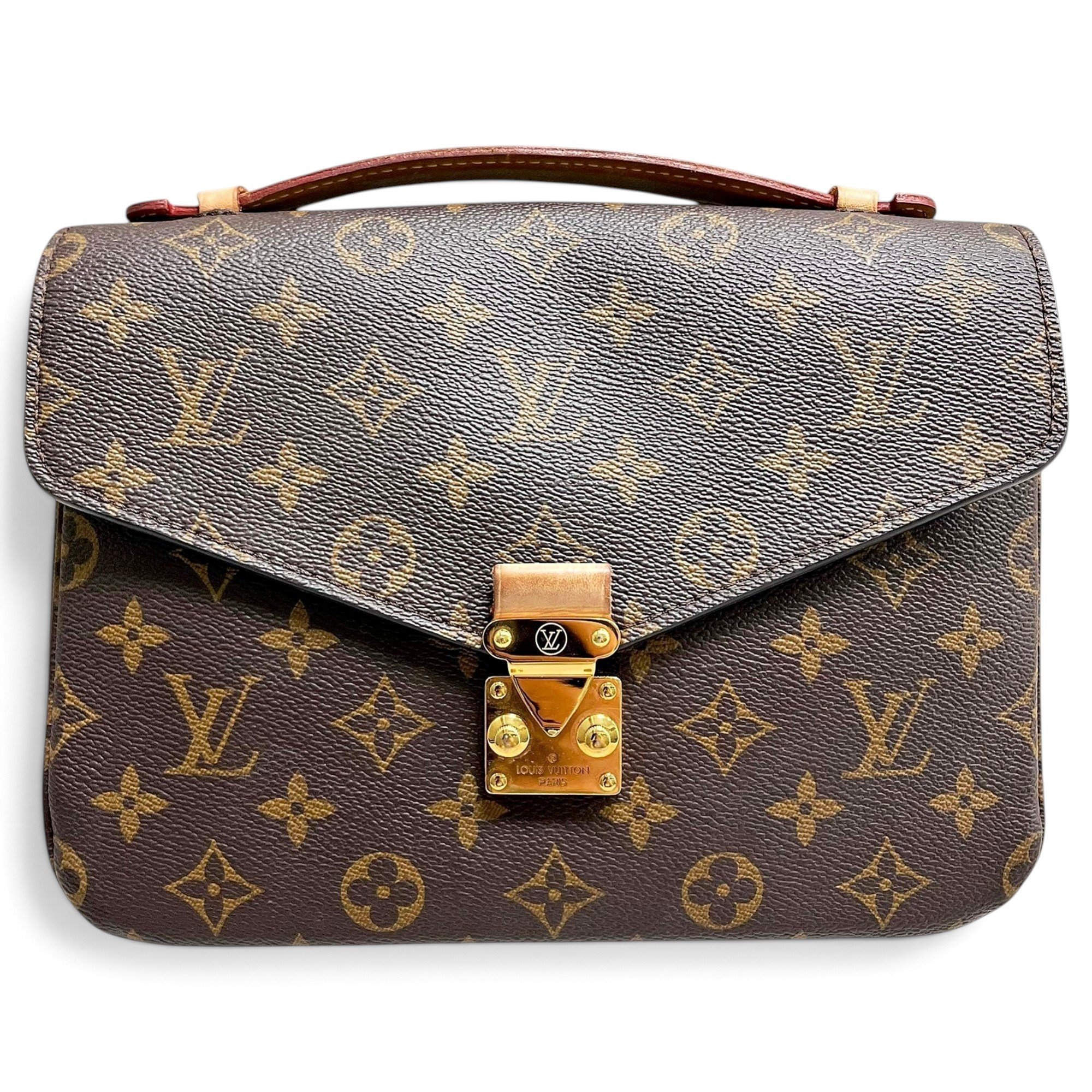 Metis leather handbag