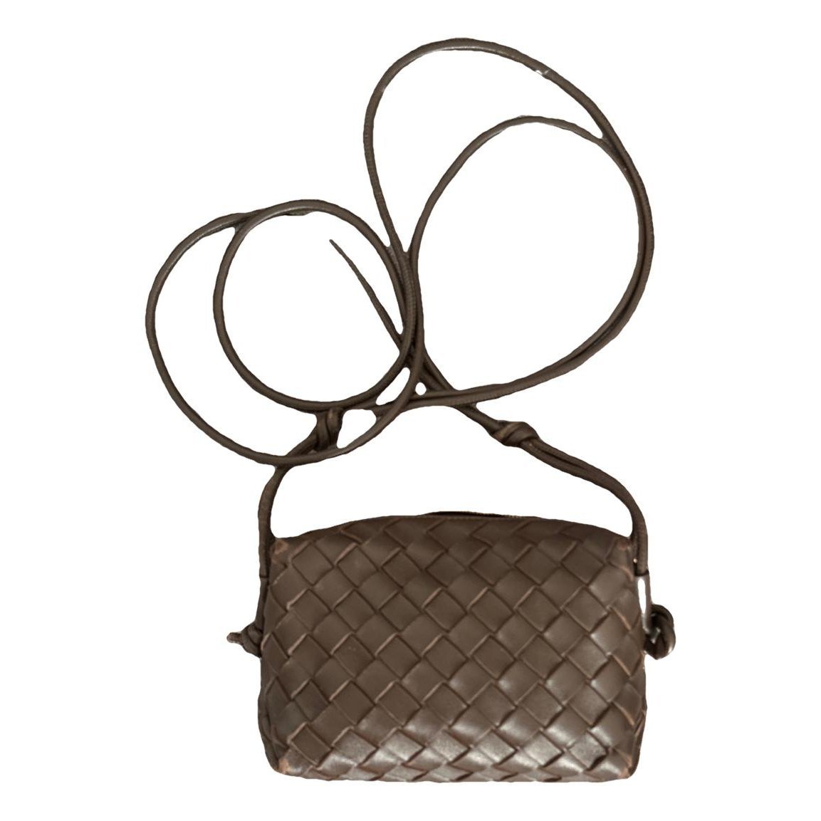 Loop leather handbag