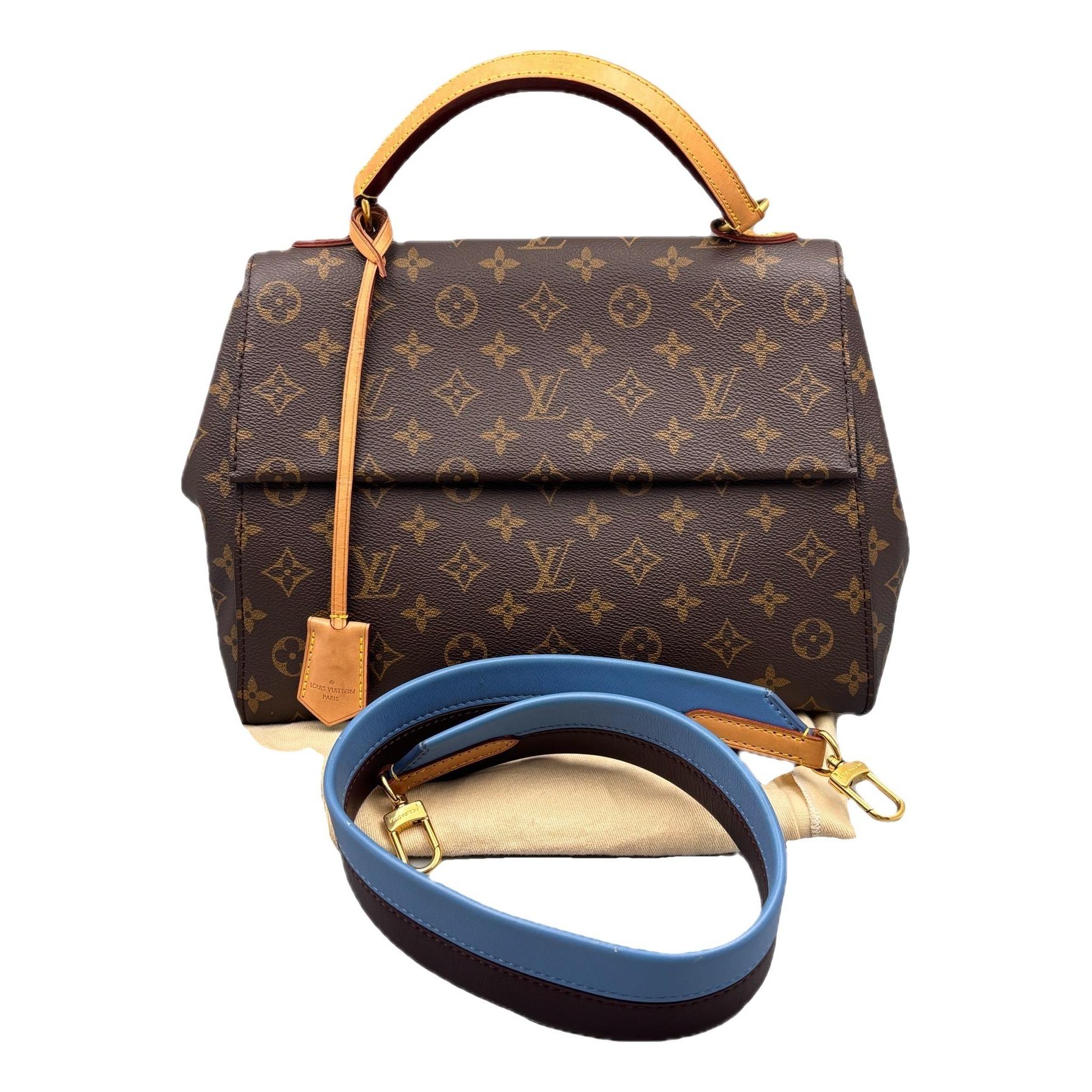 Cluny leather handbag