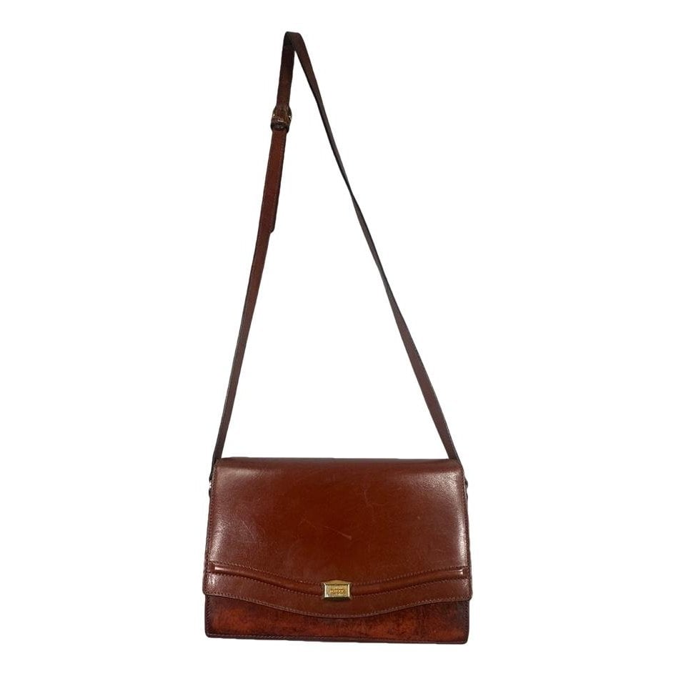 Leather crossbody bag
