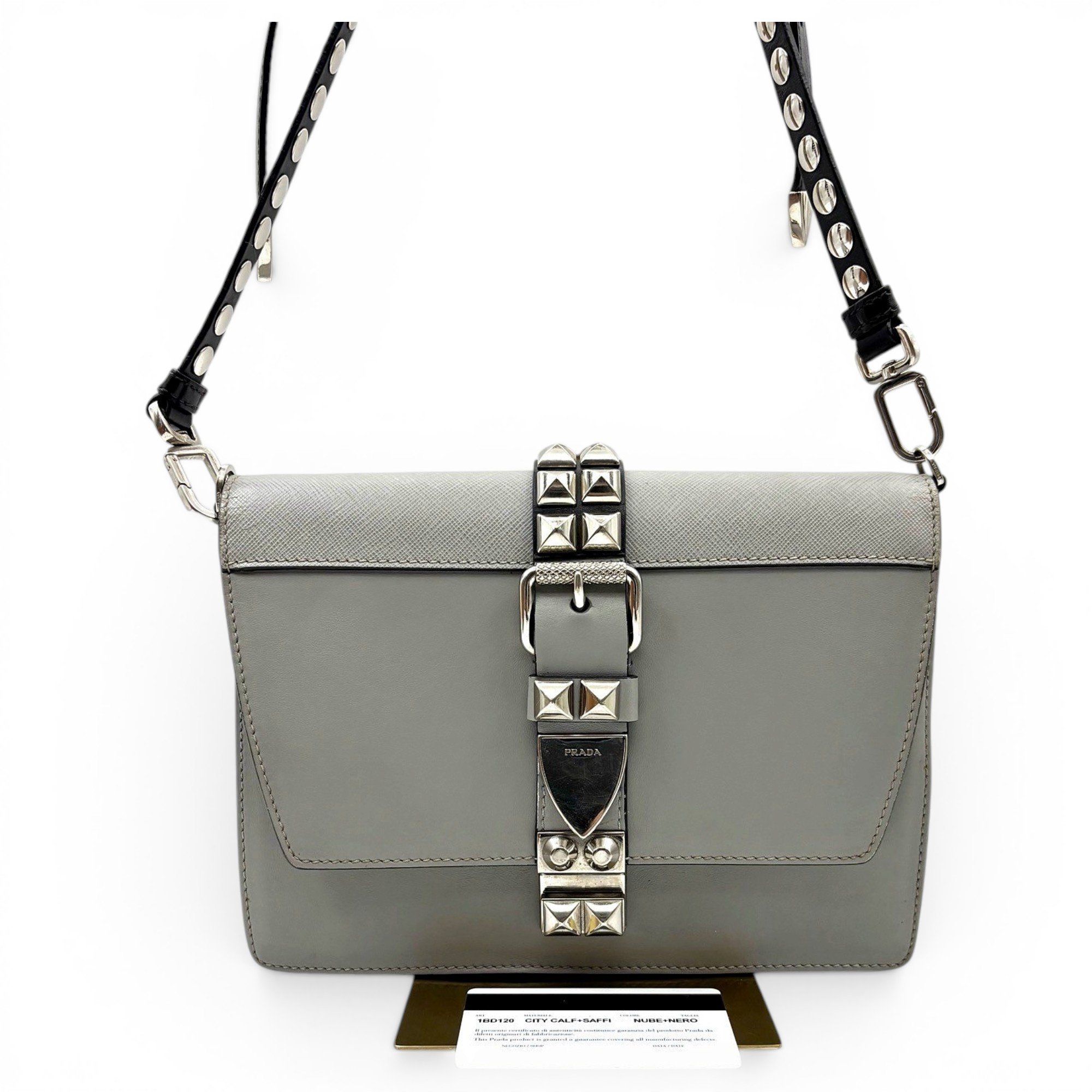 Elektra leather handbag