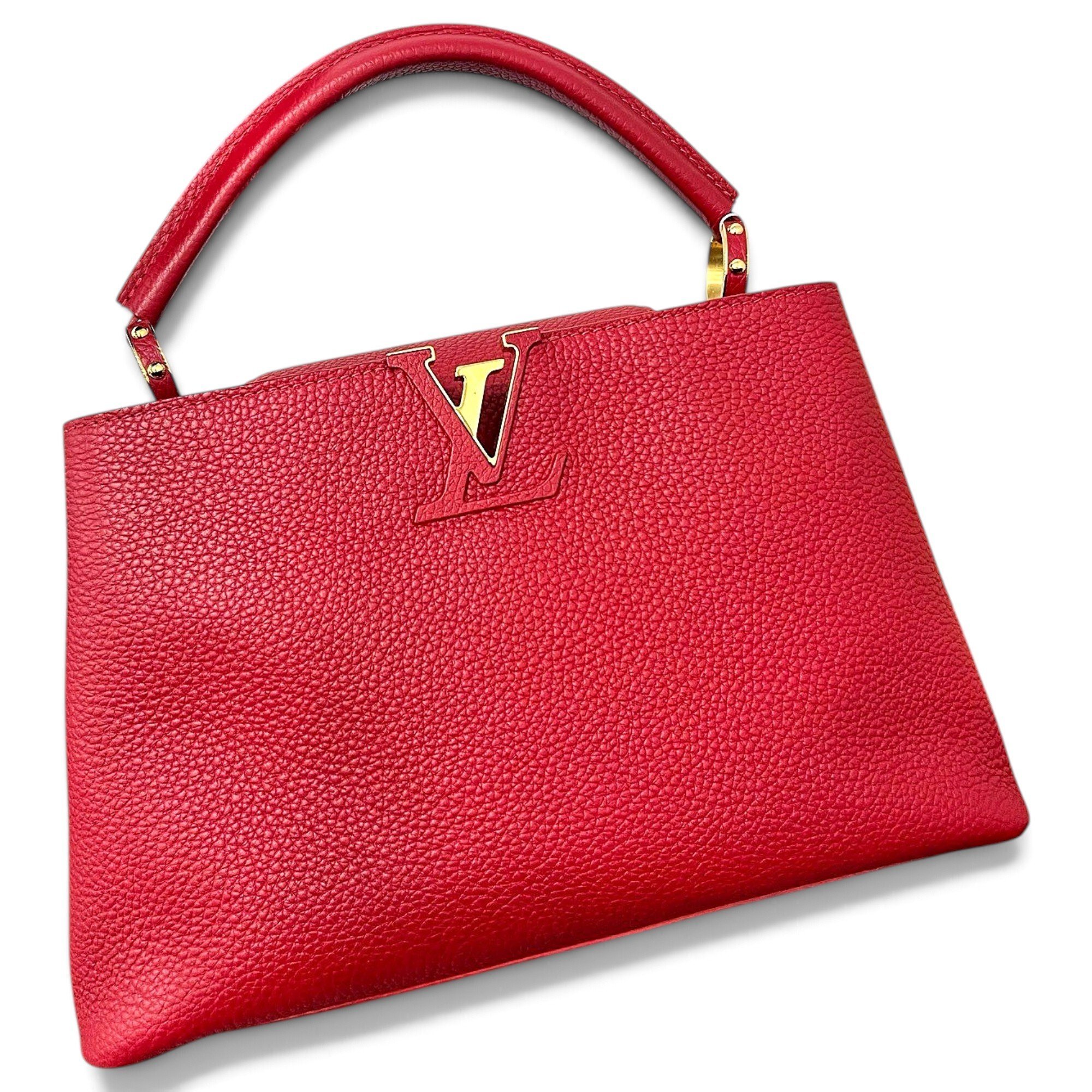 Capucines leather handbag