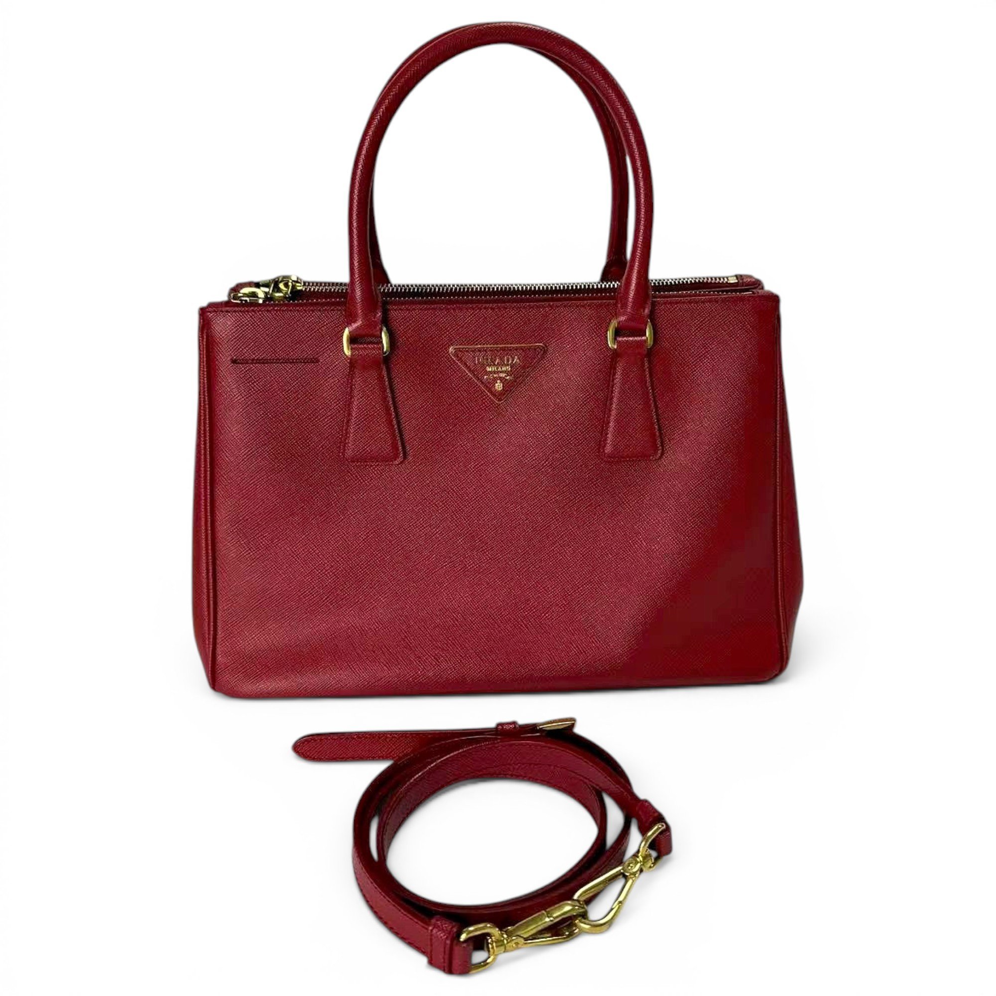 Galleria leather handbag