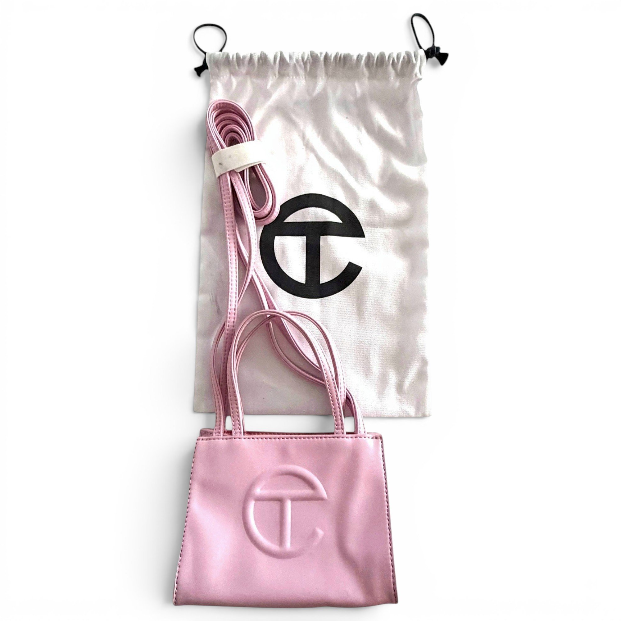 Small Shopping Bag vegan leather crossbody bag