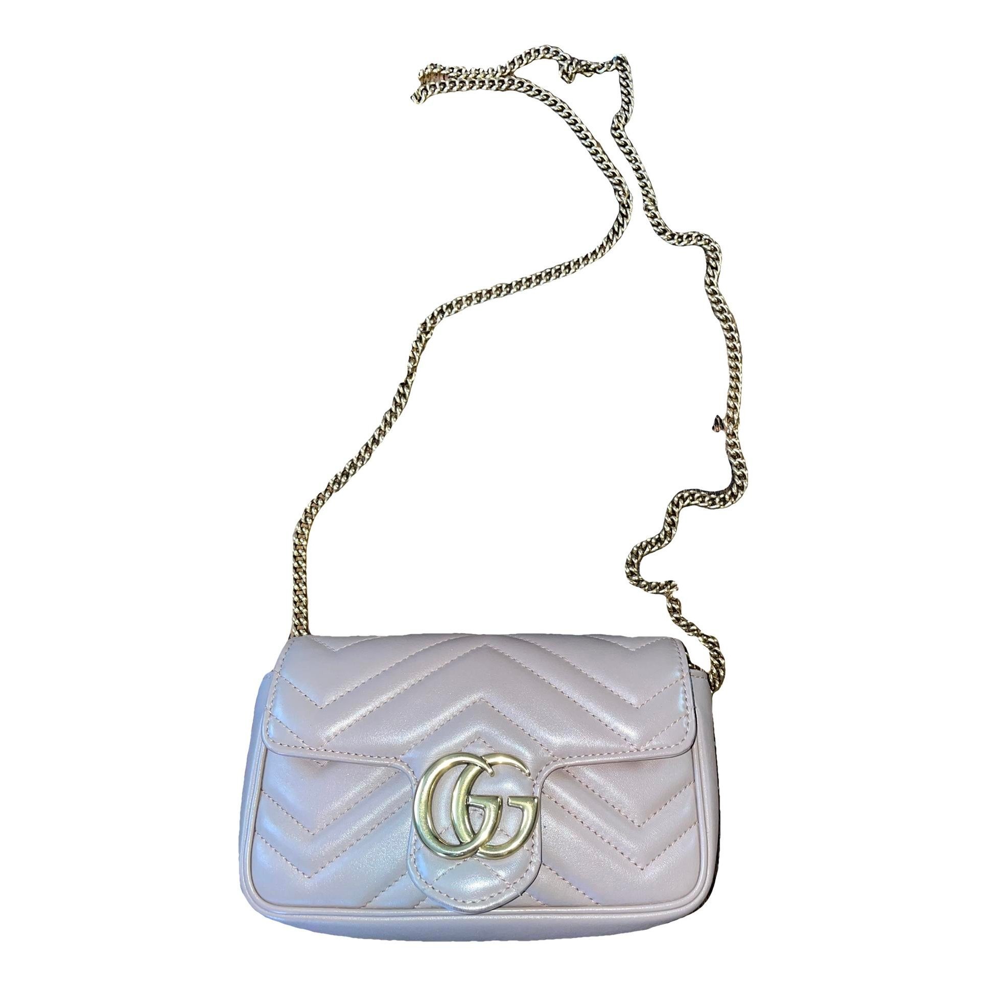 GG Marmont Chain leather crossbody bag