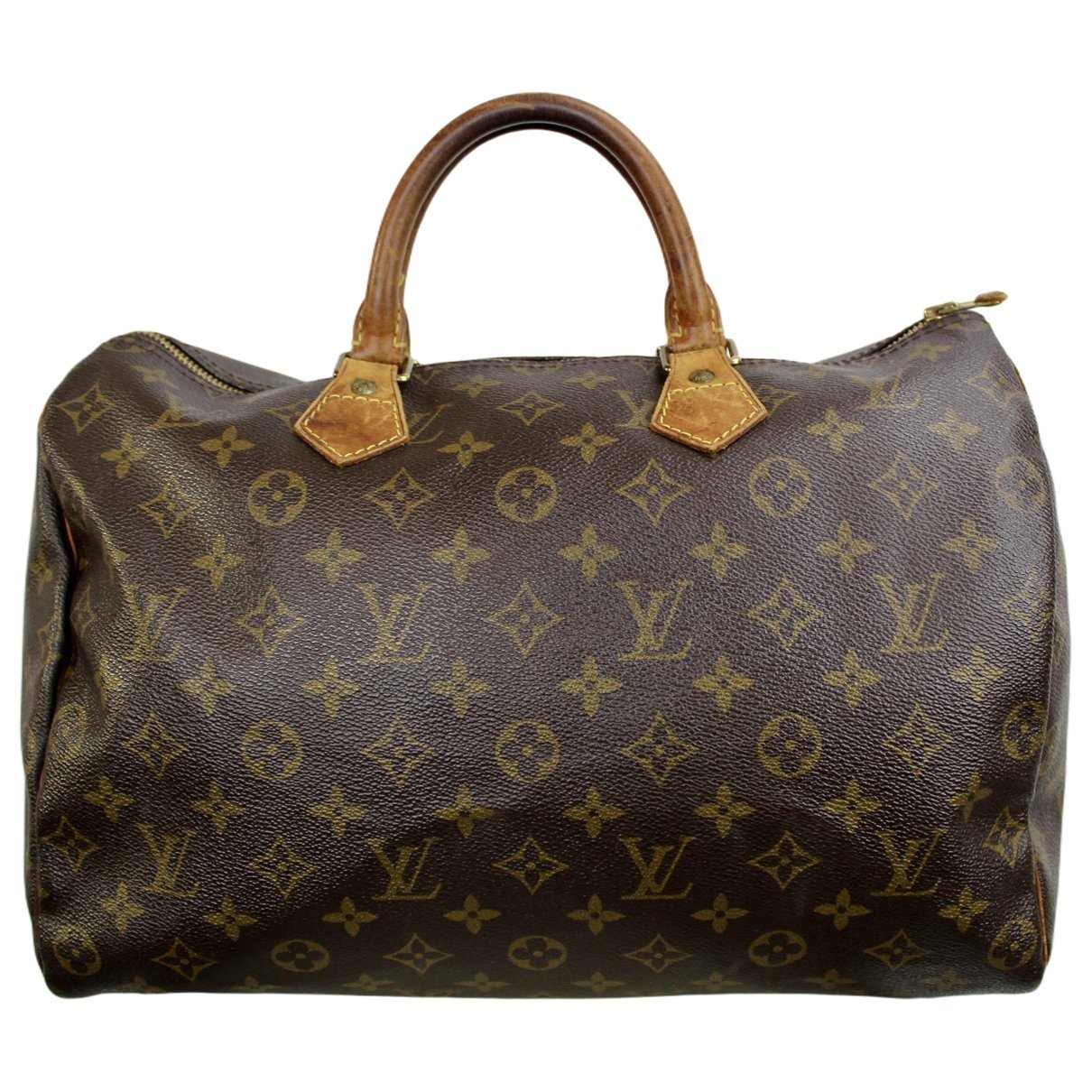 Speedy leather handbag