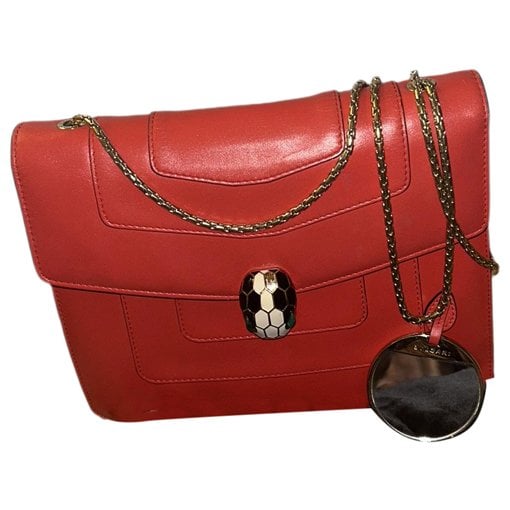 Serpenti leather crossbody bag
