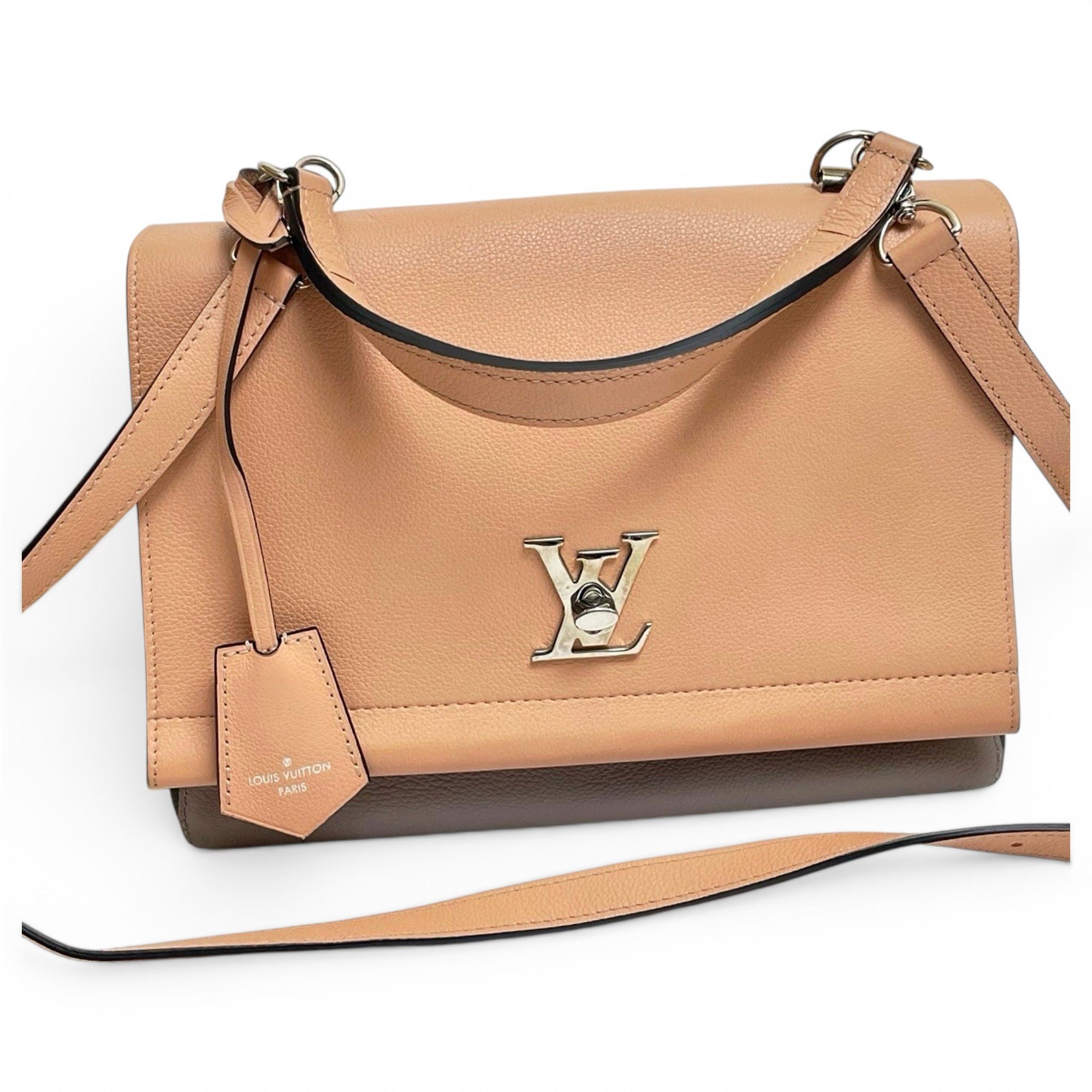 Lockme leather handbag