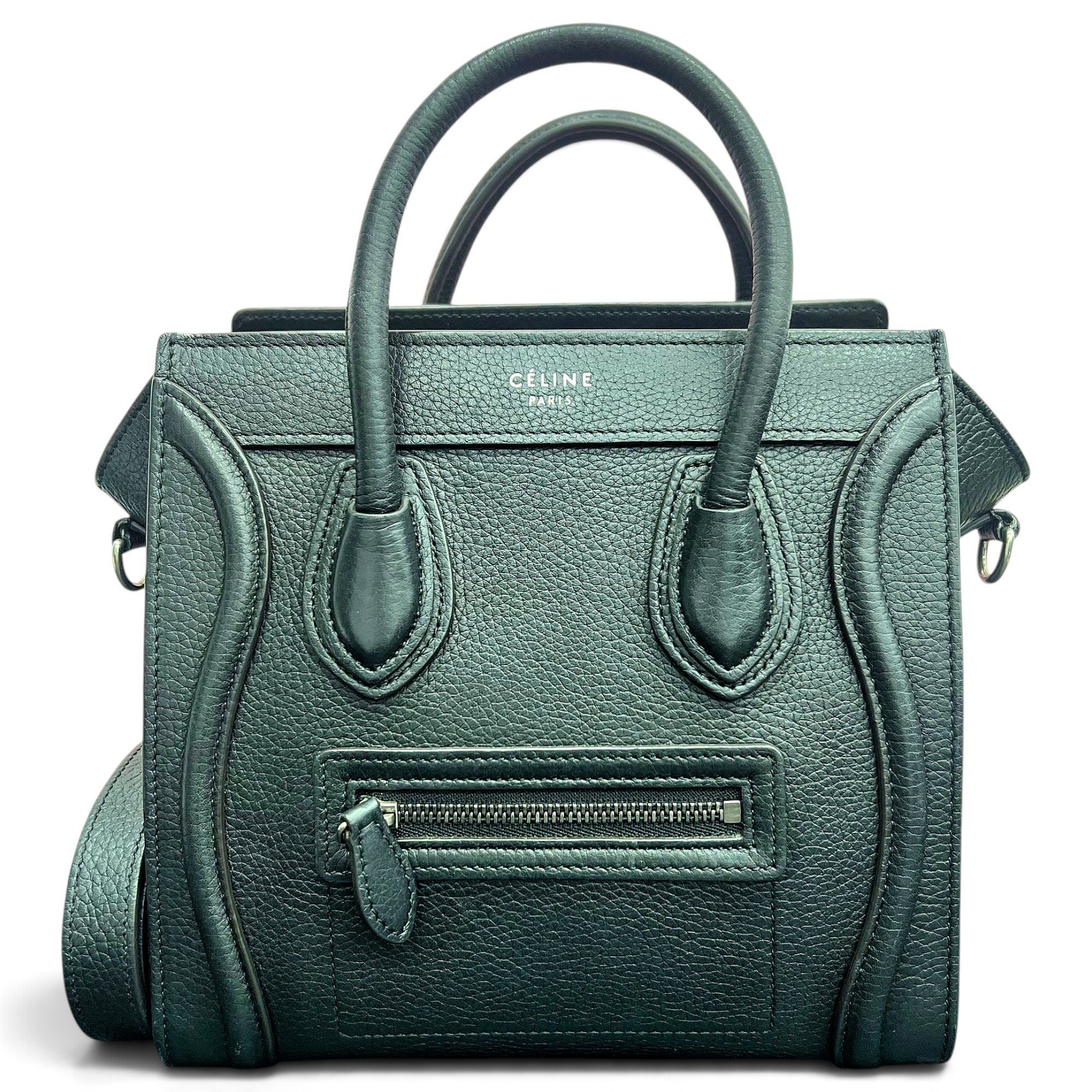 Classic leather handbag