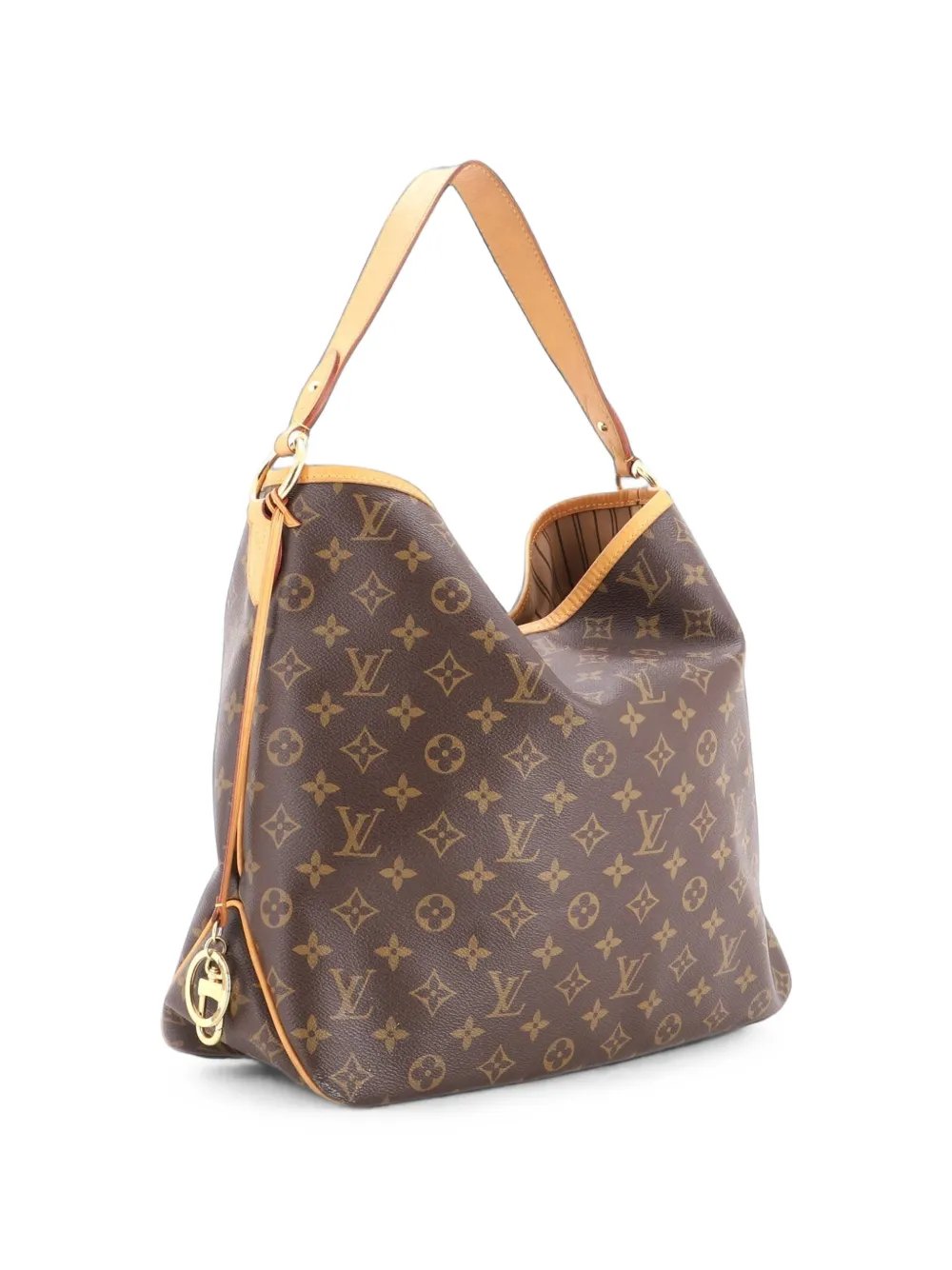 Delightful NM Handbag Monogram Canvas MM hobo bag