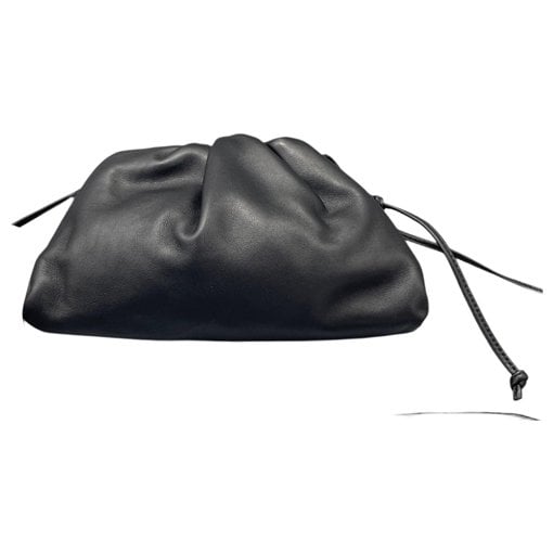 Pouch leather handbag