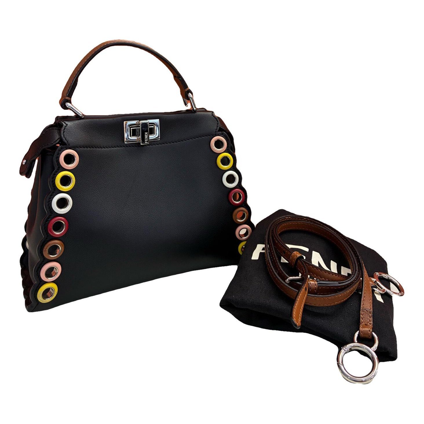 Leather handbag