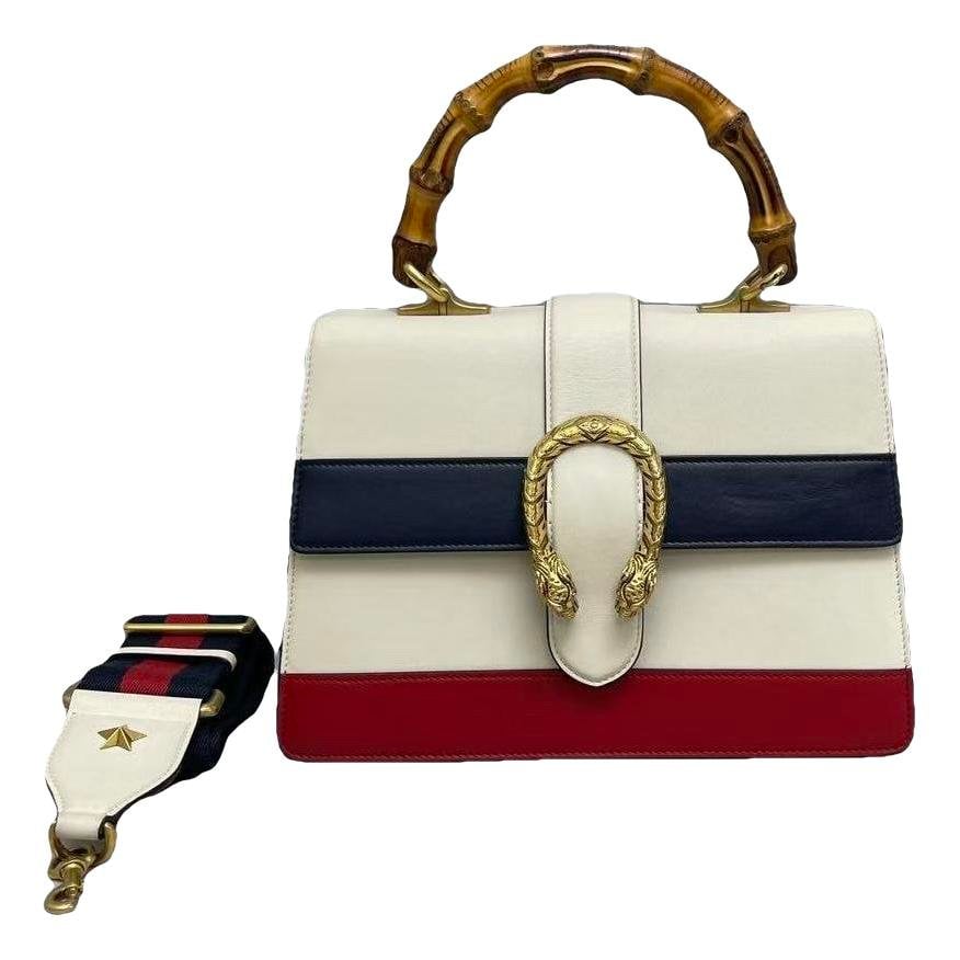 Dionysus Bamboo leather handbag
