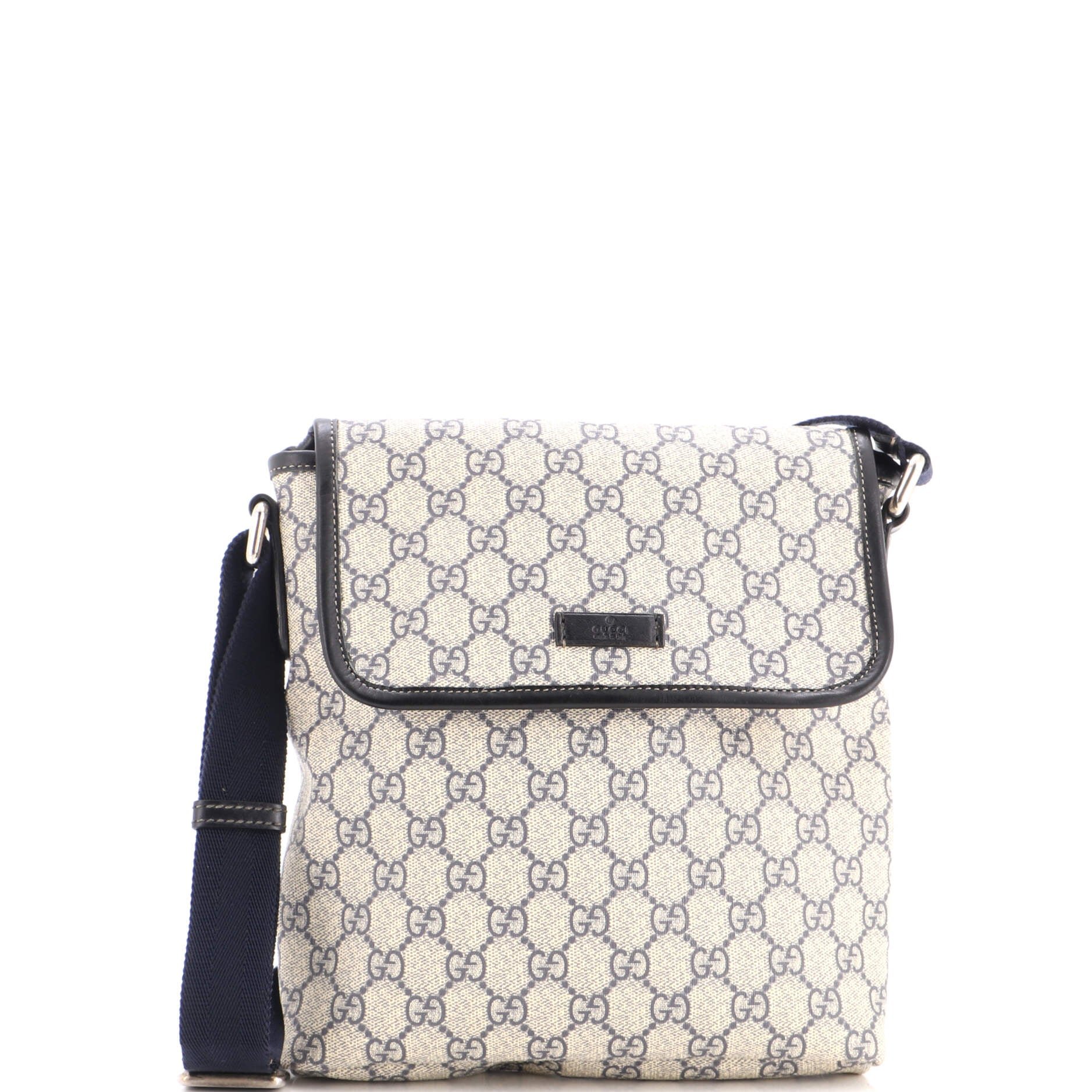 Flap Messenger GG Coated Canvas Small