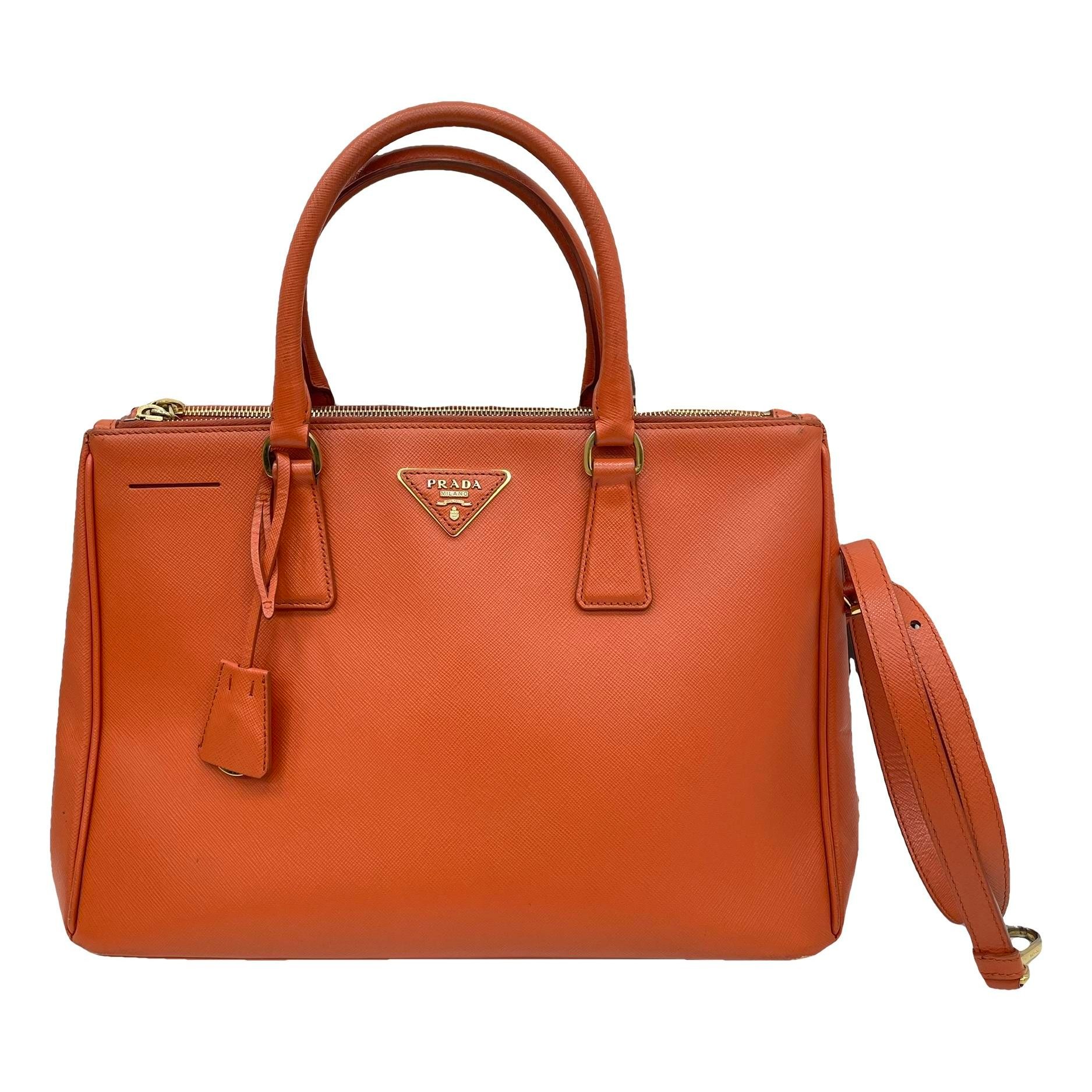 Galleria leather handbag