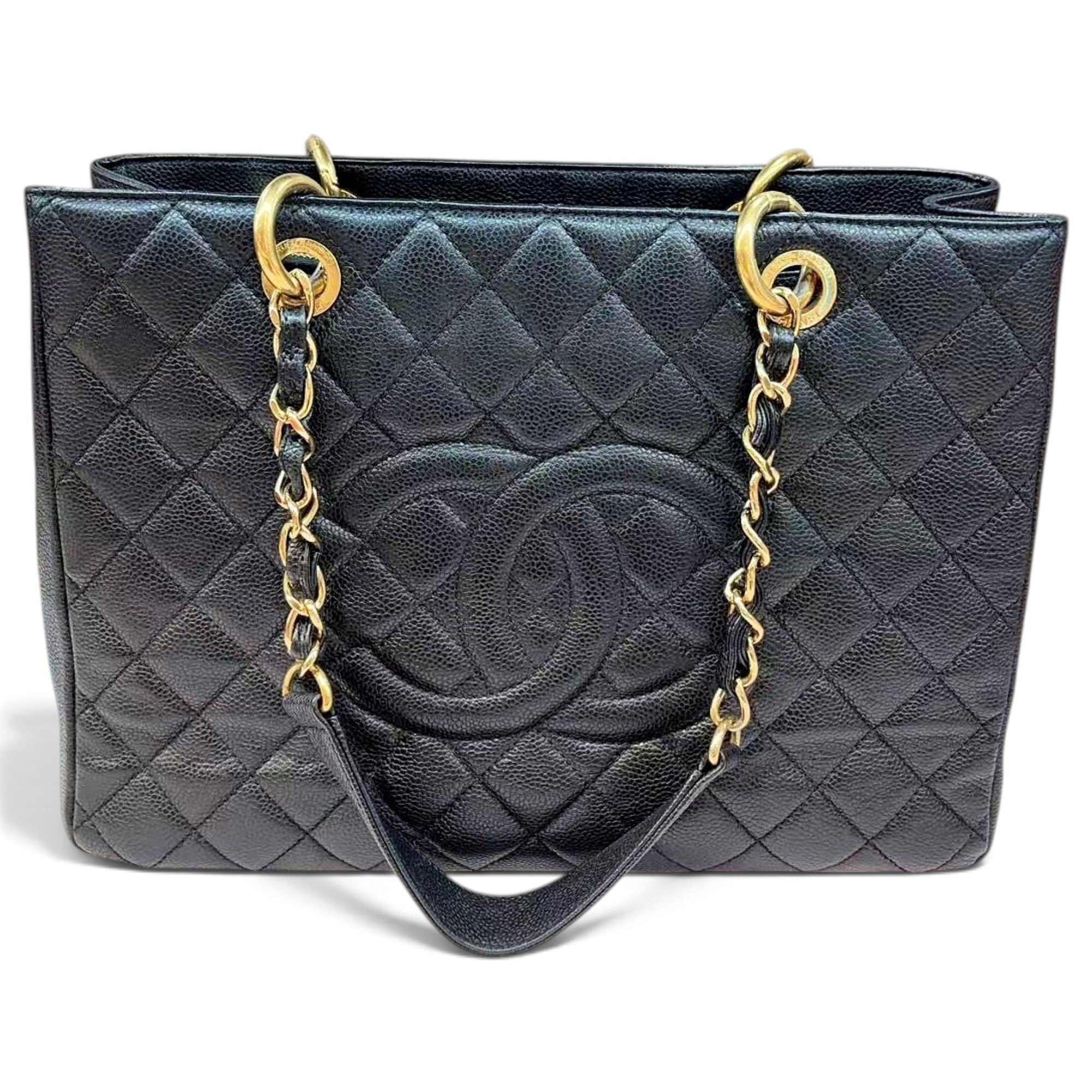 Grand shopping leather handbag