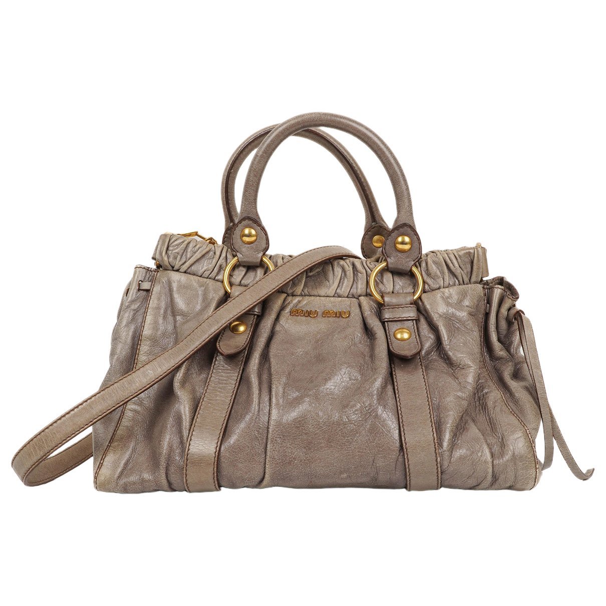 Vitello leather handbag