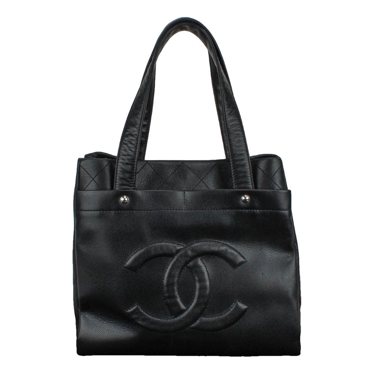 Executive leather tote