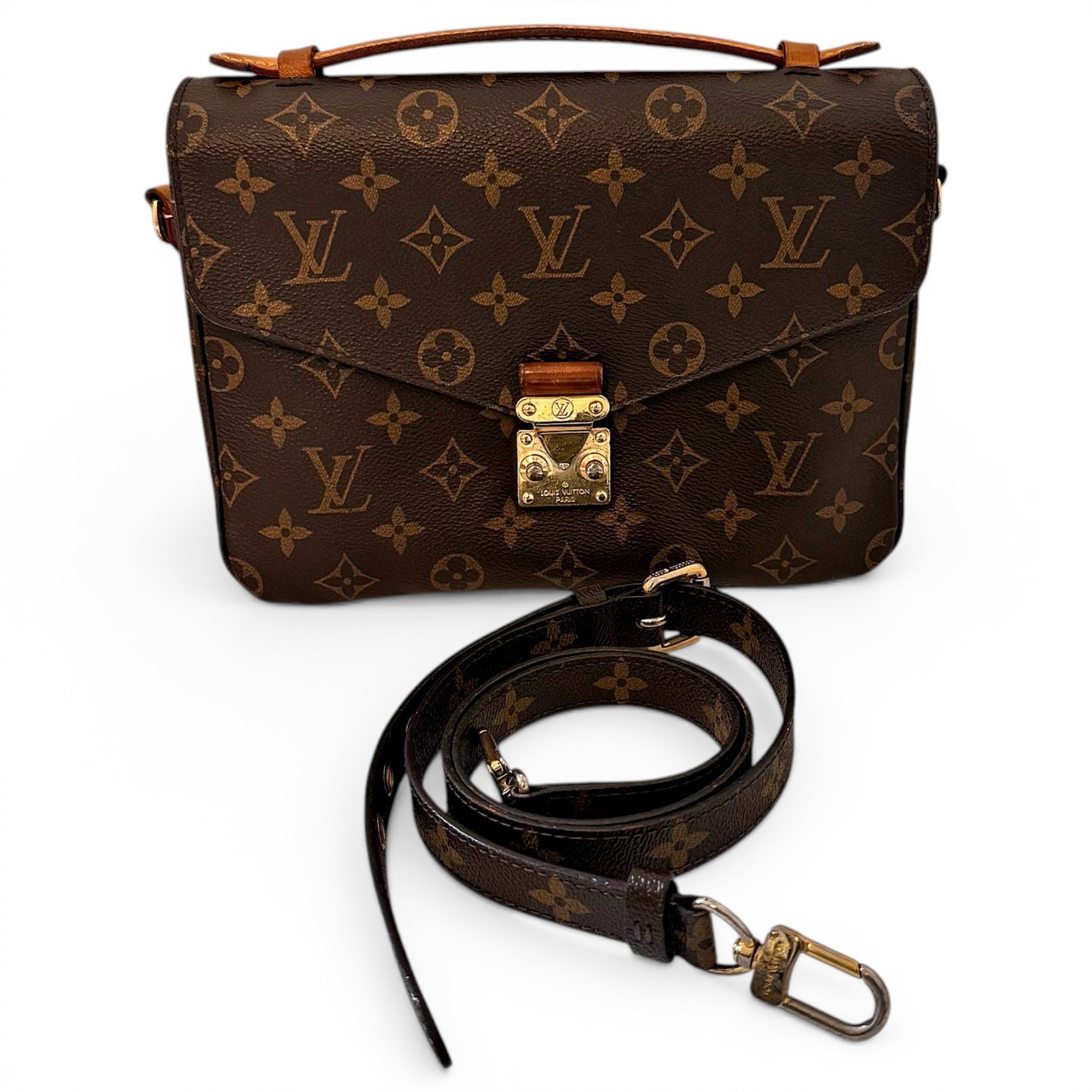 Metis leather crossbody bag