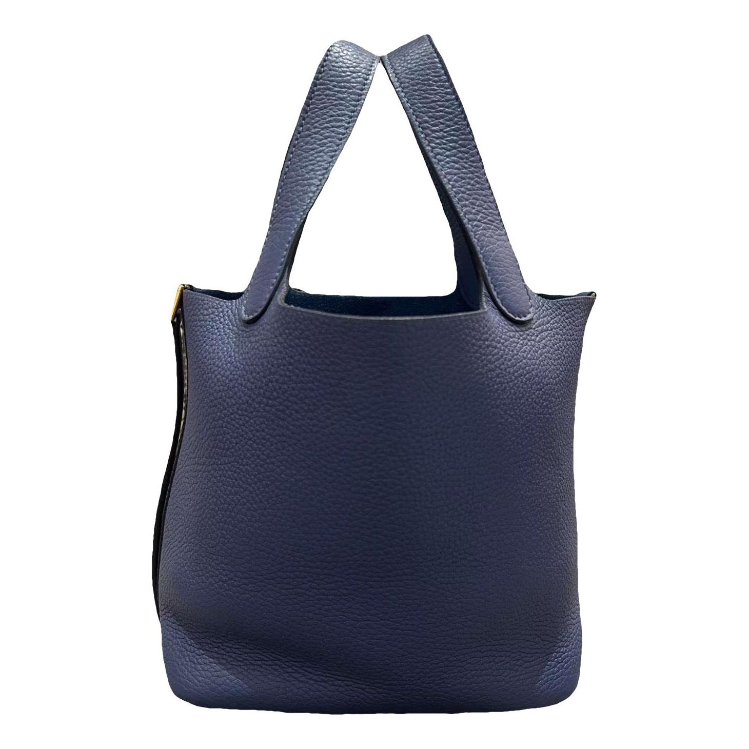 Picotin leather handbag