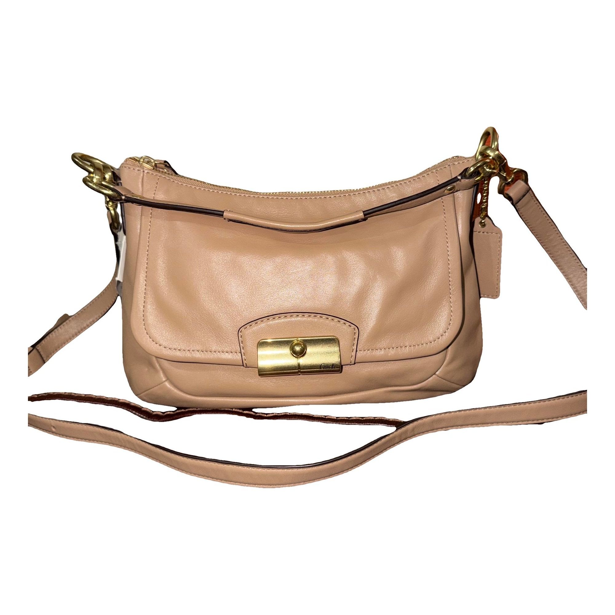 Leather crossbody bag