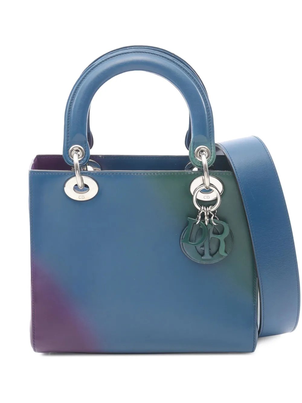 2010-2026 Medium Calfskin Gradient Lady Dior satchel