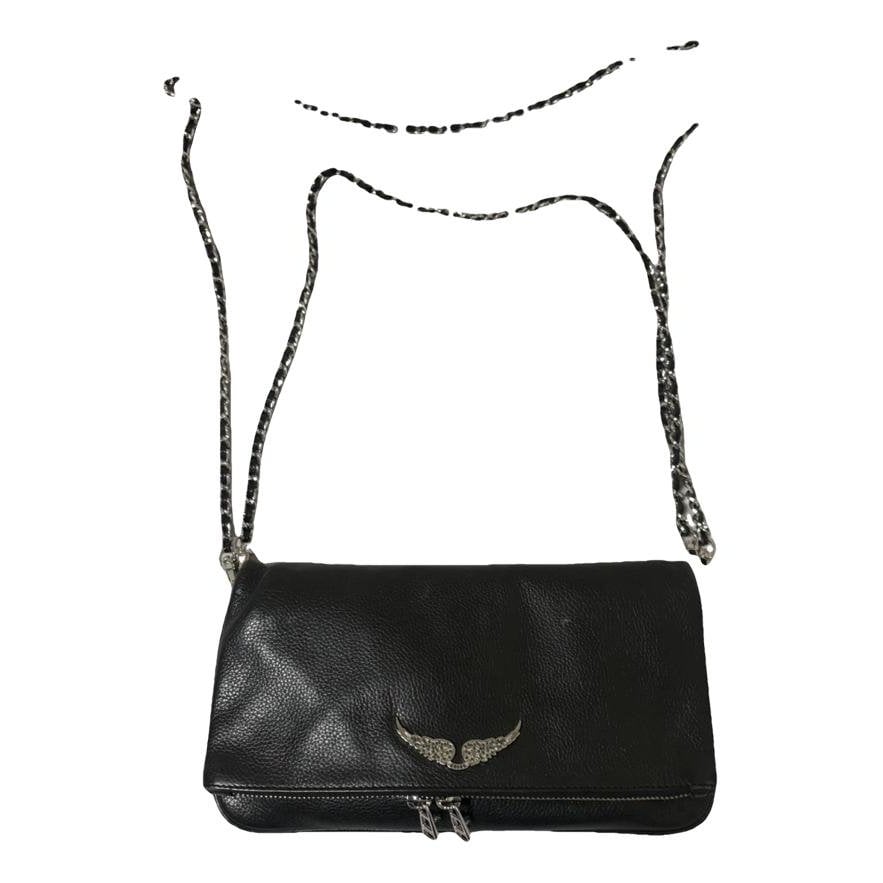 Rock leather crossbody bag