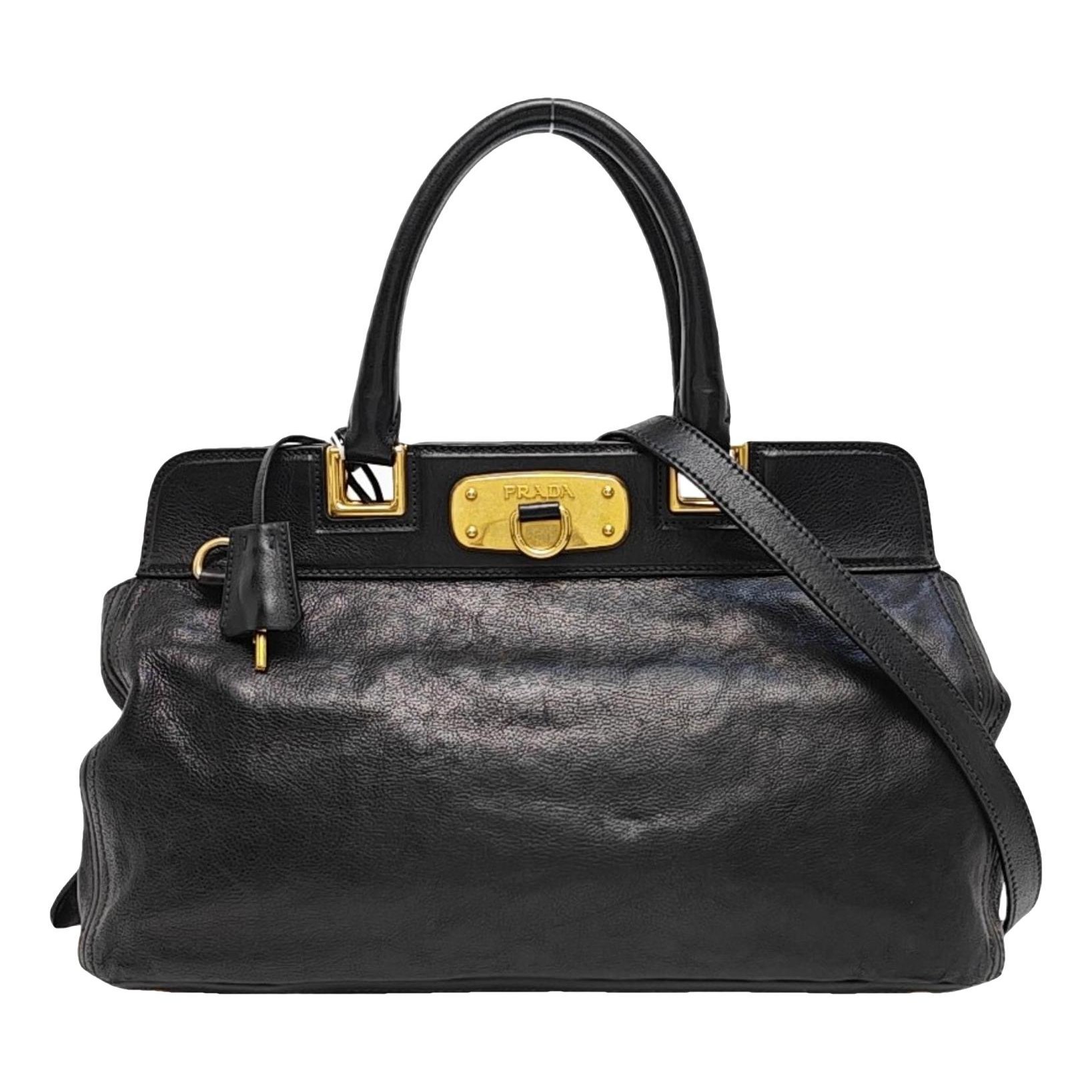 Leather crossbody bag