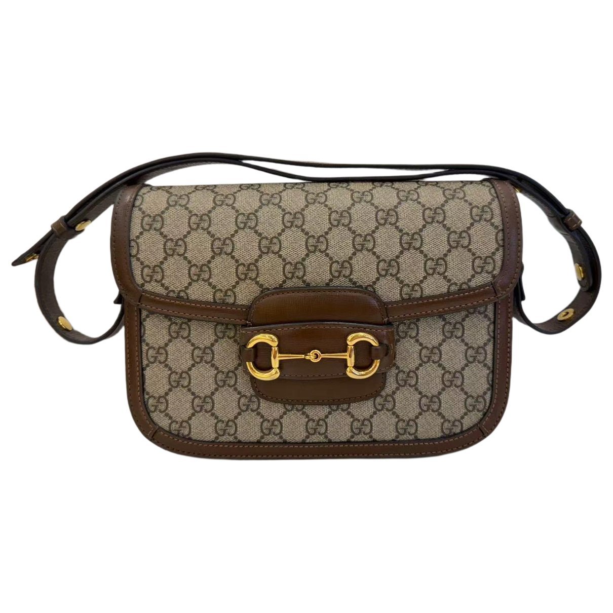 Handle Horsebit 1955 leather handbag