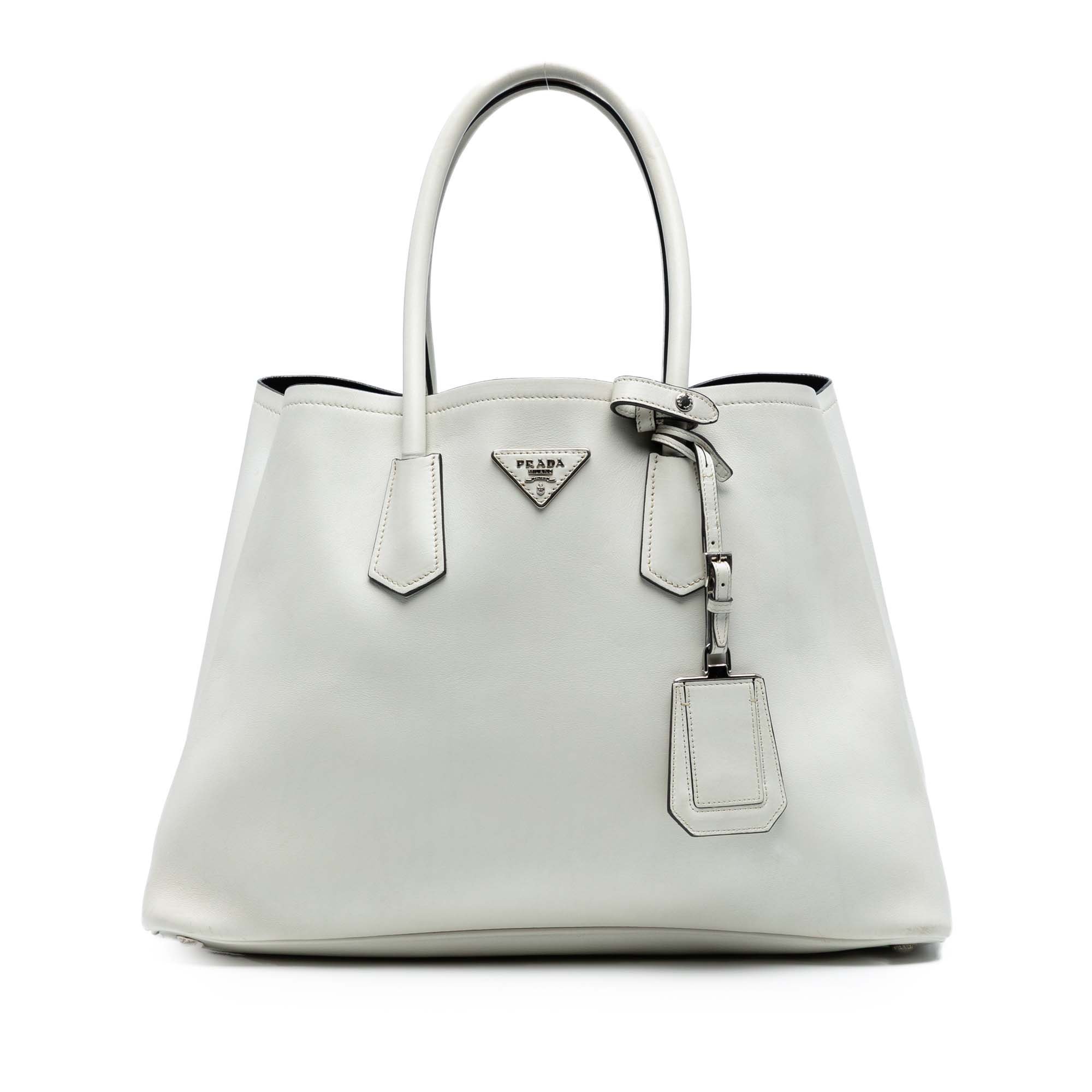 Double pony-style calfskin handbag