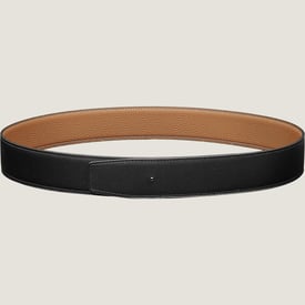 Reversible leather strap 38 mm
