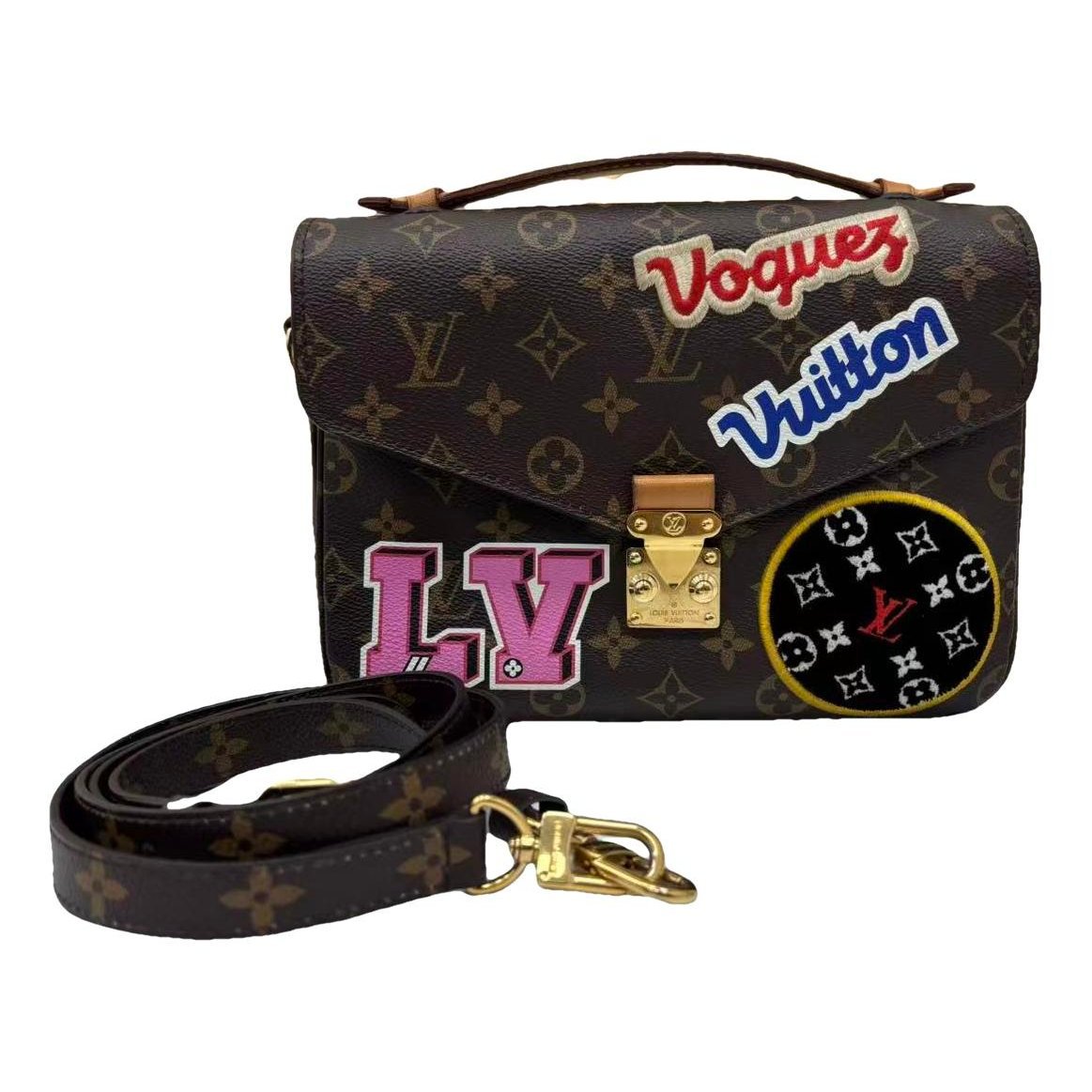 Metis leather handbag
