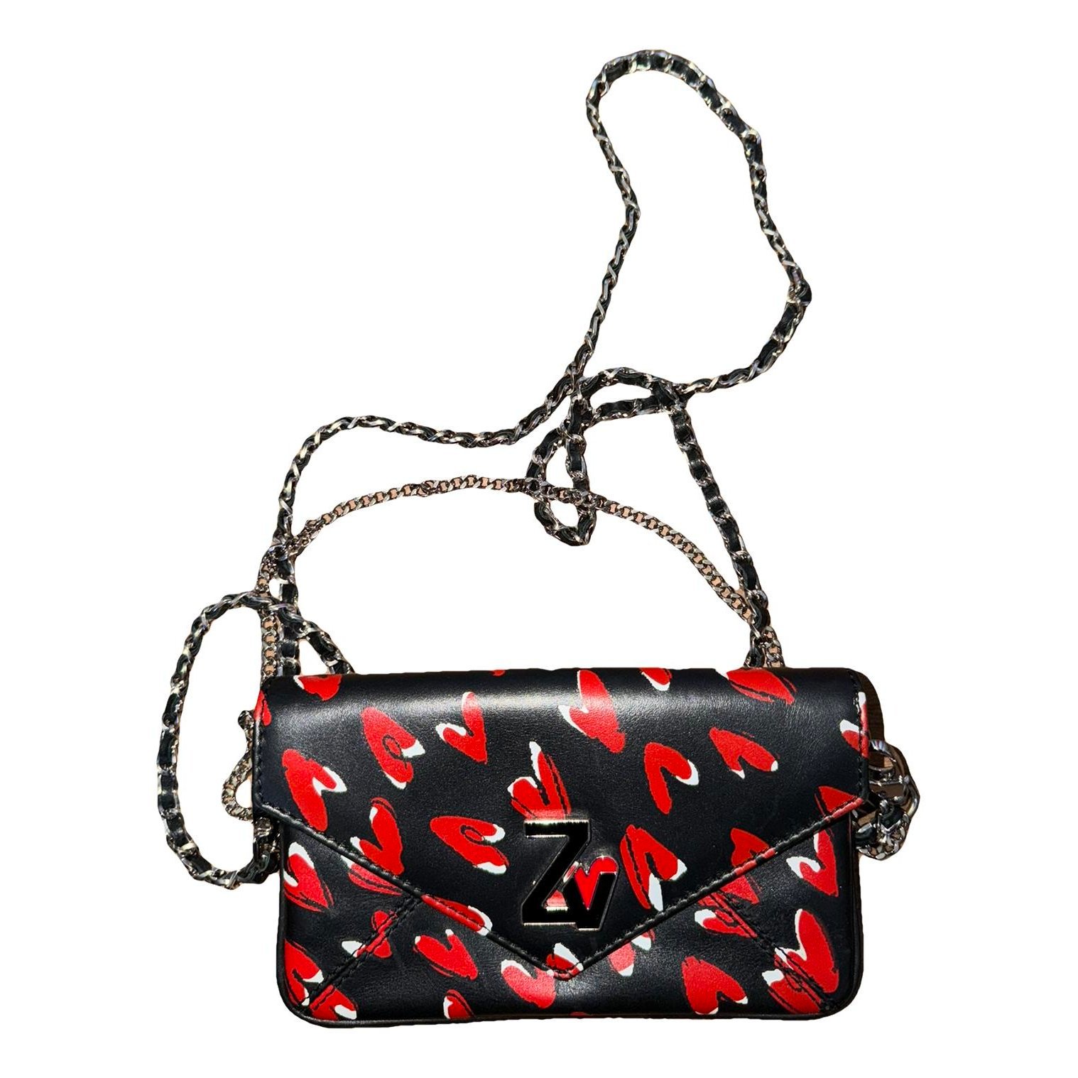 Leather crossbody bag